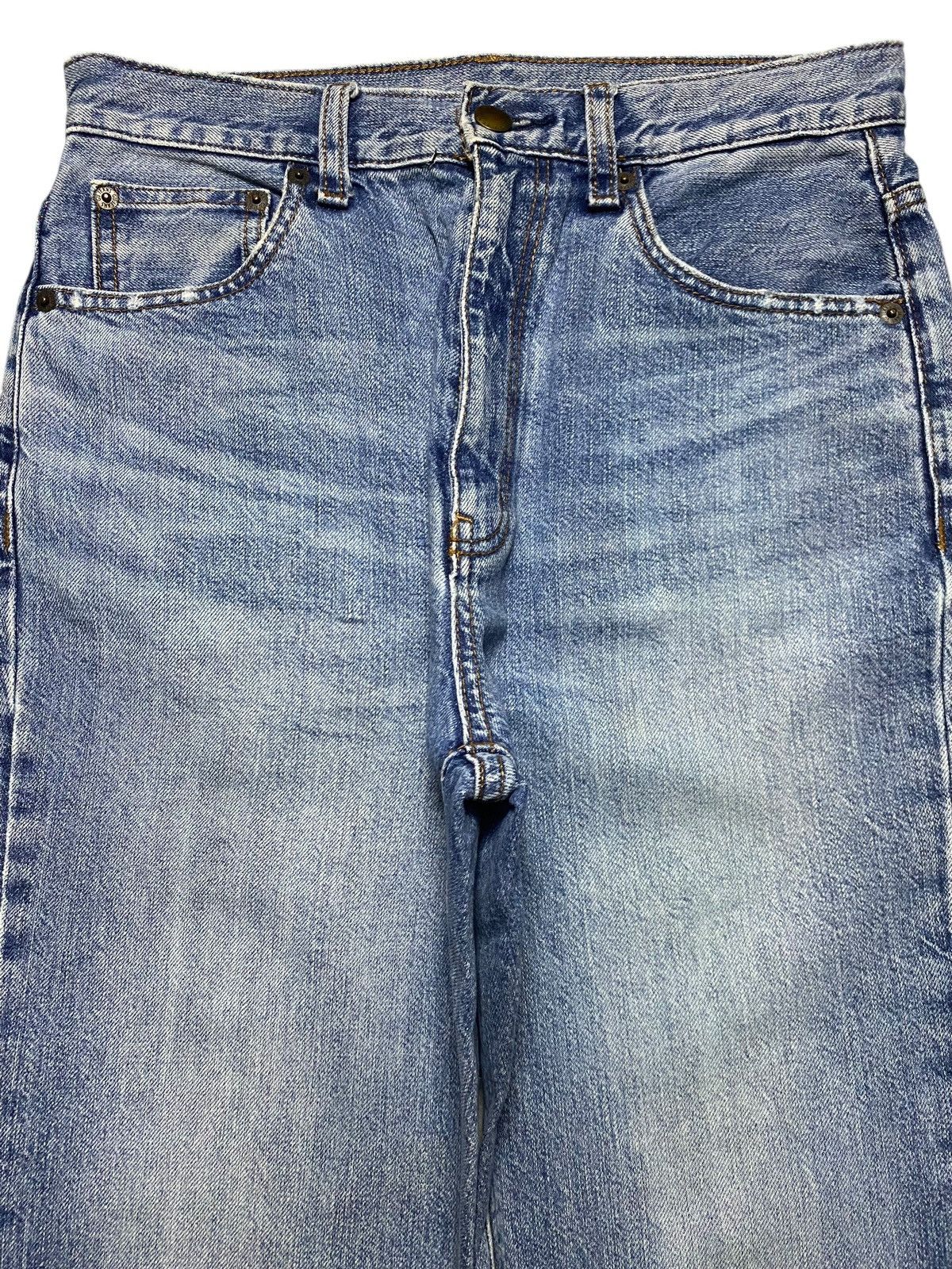 Japanese Brand Vintage Japanese Brand high-waist Blue Wash Flare Jeans Size US 28 / EU 44 - 3 Thumbnail