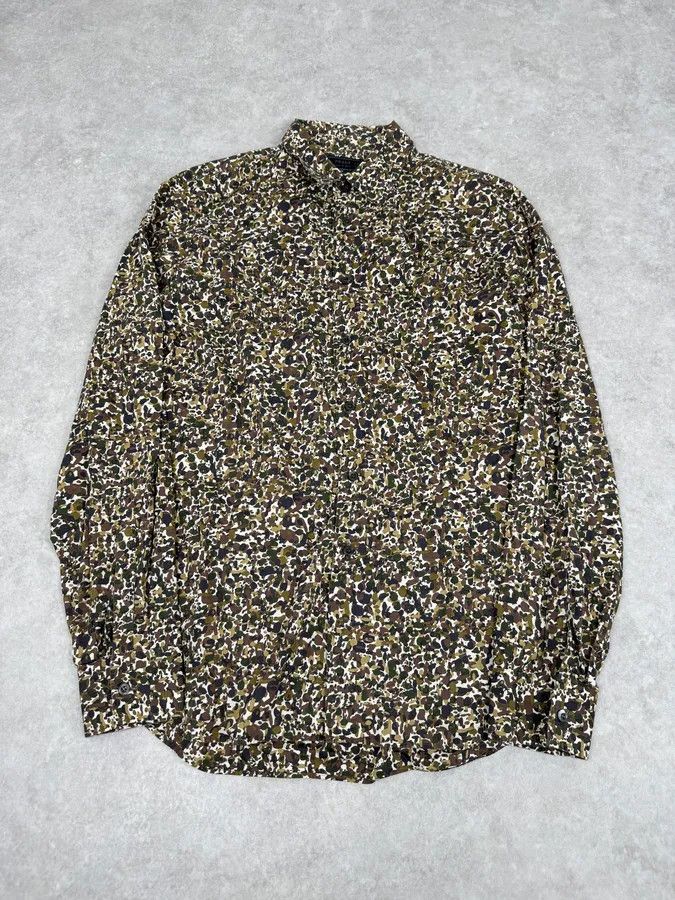 Prada SS2007 Prada Camo Military Shirt Size US L / EU 52-54 / 3 - 4 Thumbnail