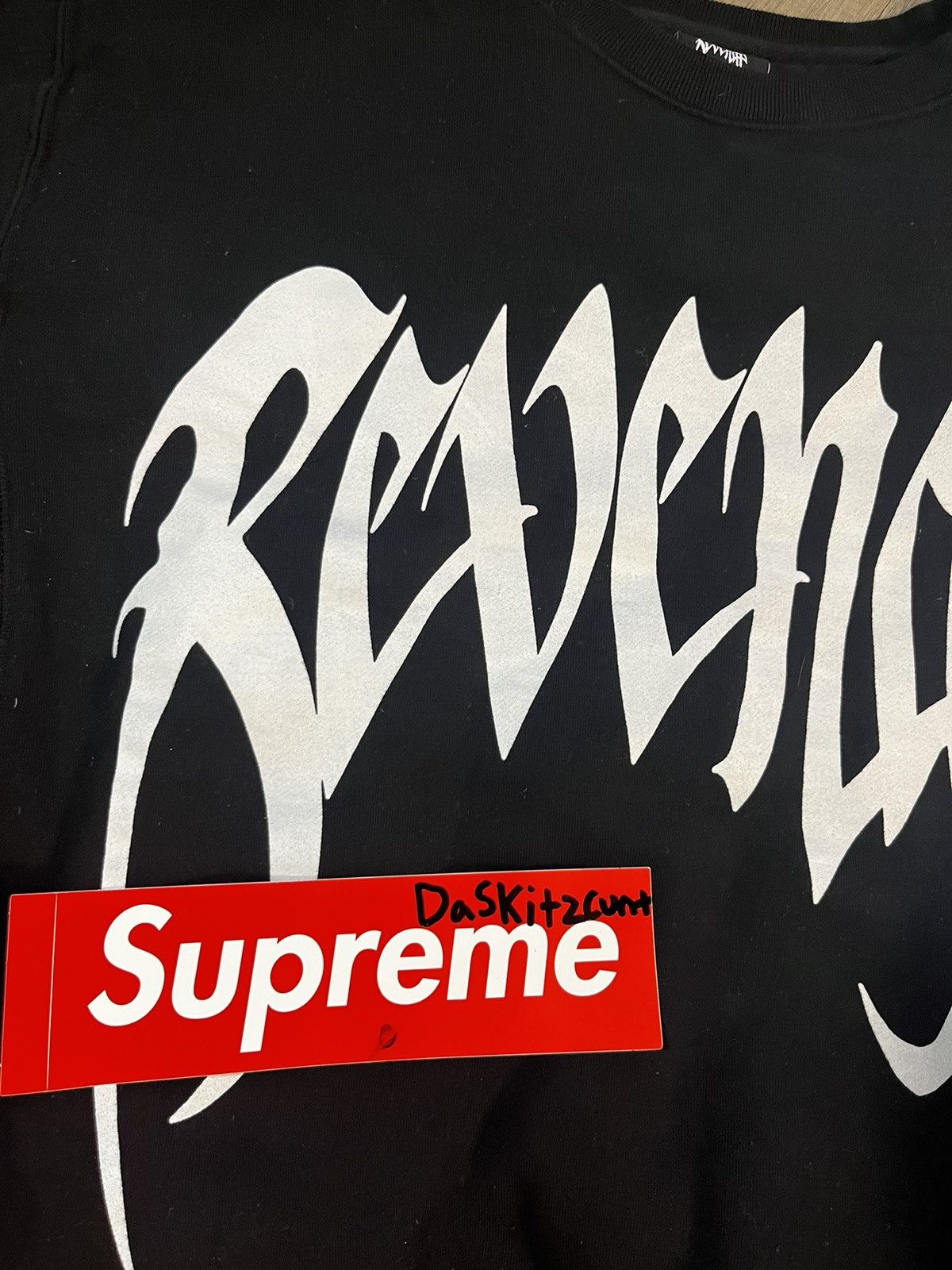 Revenge Revenge split crewneck sweater. Size US L / EU 52-54 / 3 - 7 Thumbnail
