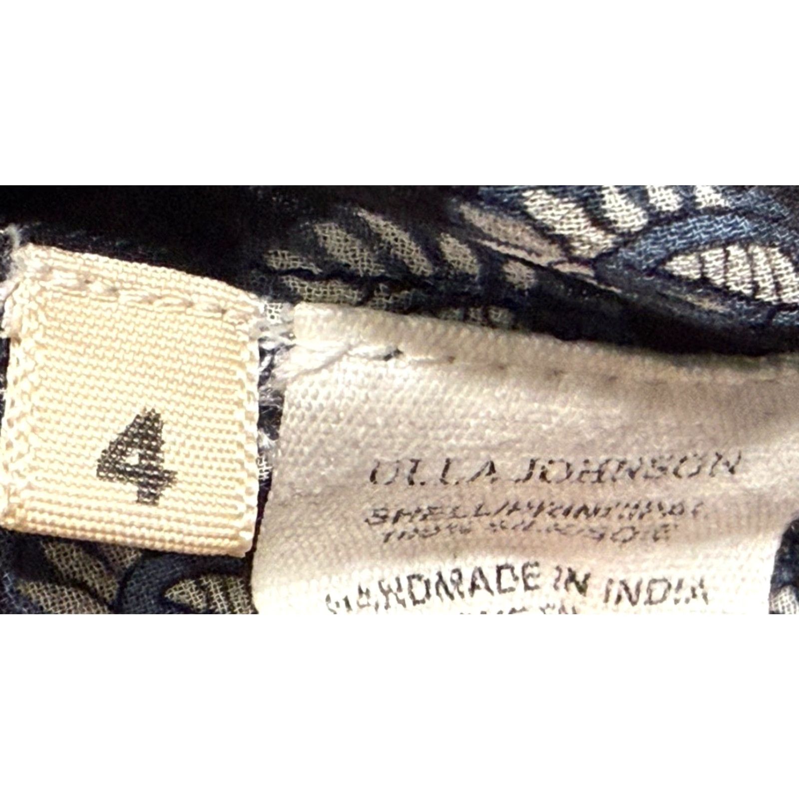 Ulla Johnson Ulla Johnson Nines 100% Silk Sleeveless Paisley Blouse Size 4 Multicolor Women Blouse Size S / US 4 / IT 40 - 5 Thumbnail