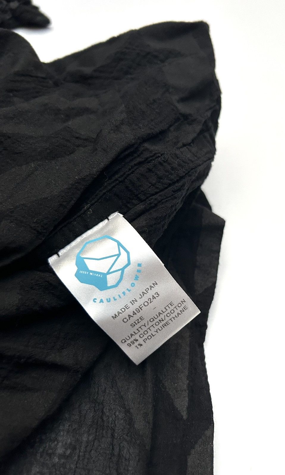 Issey Miyake Vintage Issey Miyake me Cauliflower Printed Pleated Blouse Size ONE SIZE - 6 Thumbnail