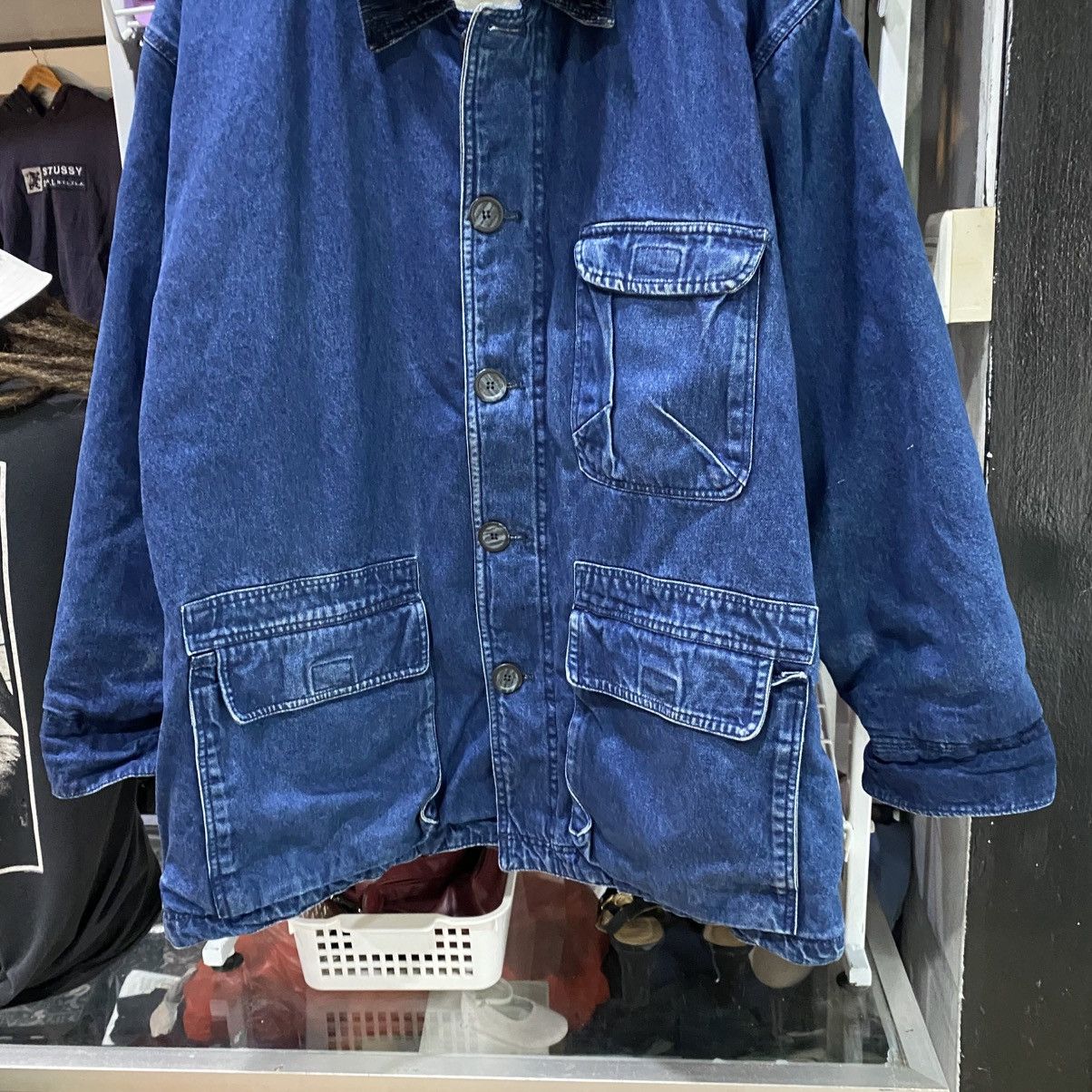 Vintage Vintage Crampe denim chore jacket LIKE NEW‼️ Size US XL / EU 56 / 4 - 5 Thumbnail