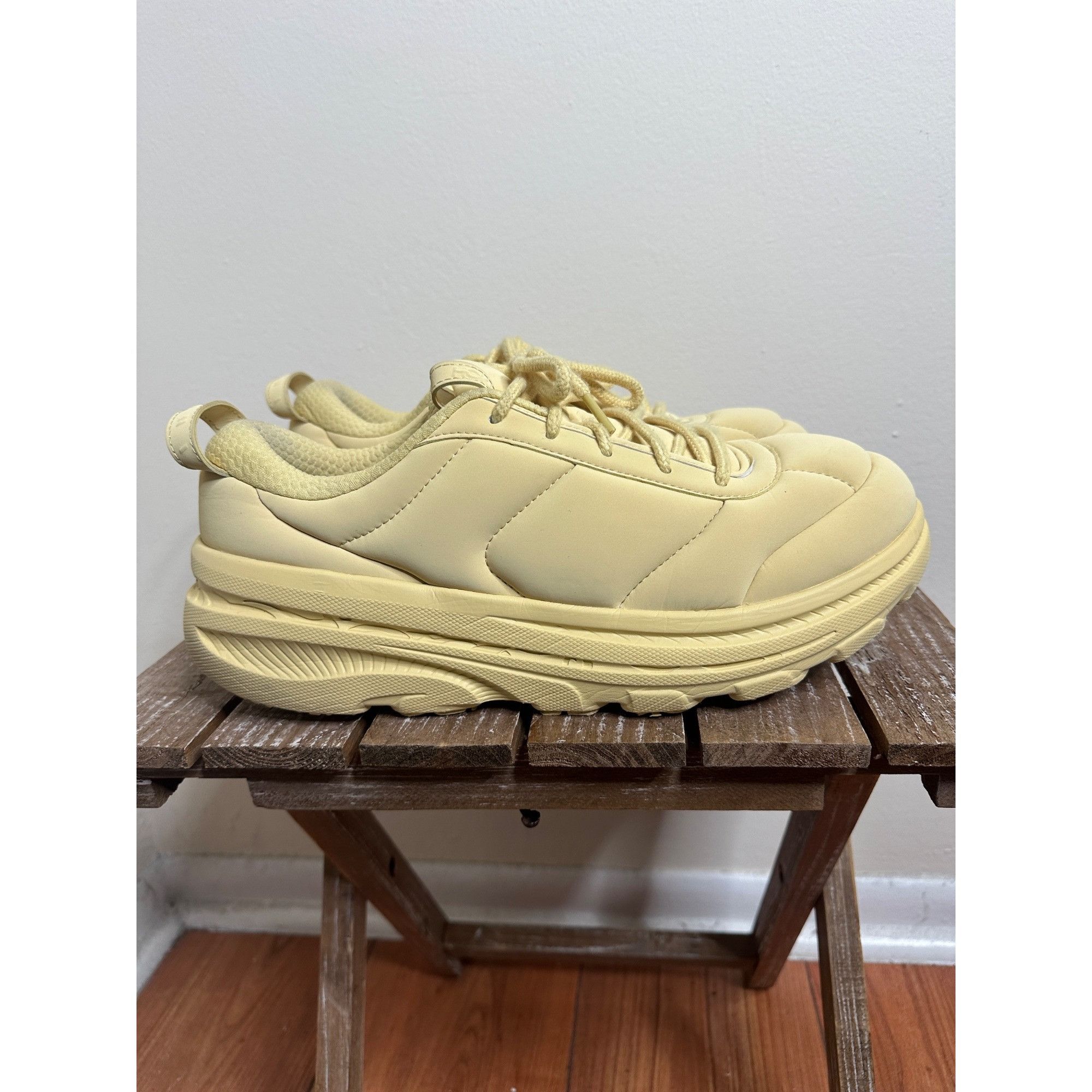 Hoka × Marni Hoka x Marni Bondi B3LS Straw Size US 12 / EU 45 - 1 Thumbnail