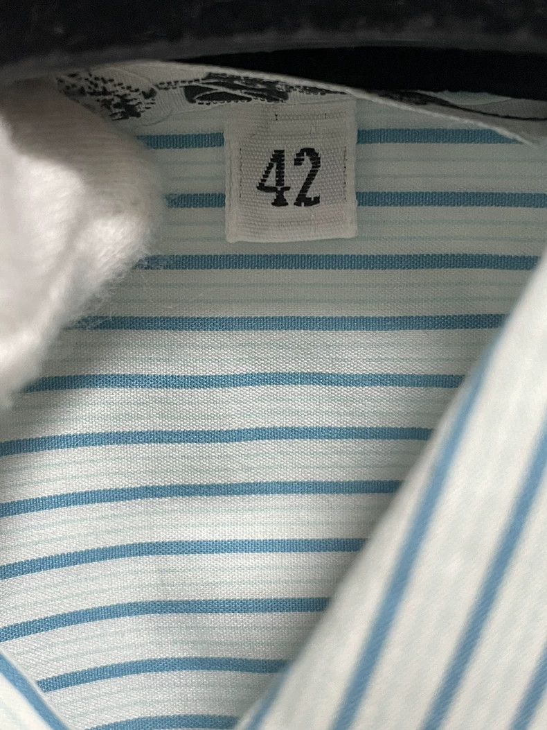Loro Piana Loro piana Light blue striped women's shirt 2506-Nextarrow Size M / US 6-8 / IT 42-44 - 4 Thumbnail