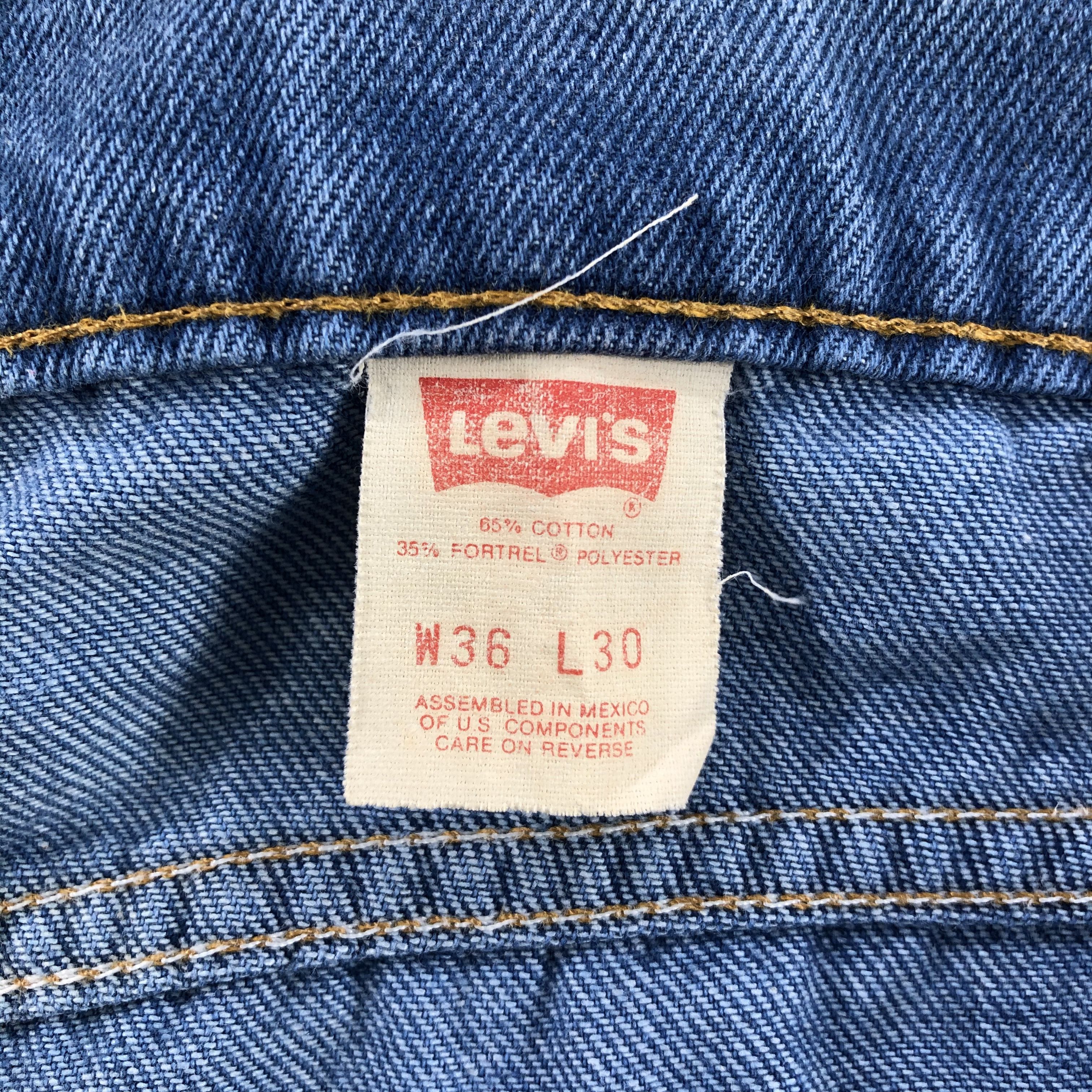 Levi's × Vintage 90s Vintage Levis 547 Jeans-JM1880 Size US 35 - 9 Thumbnail