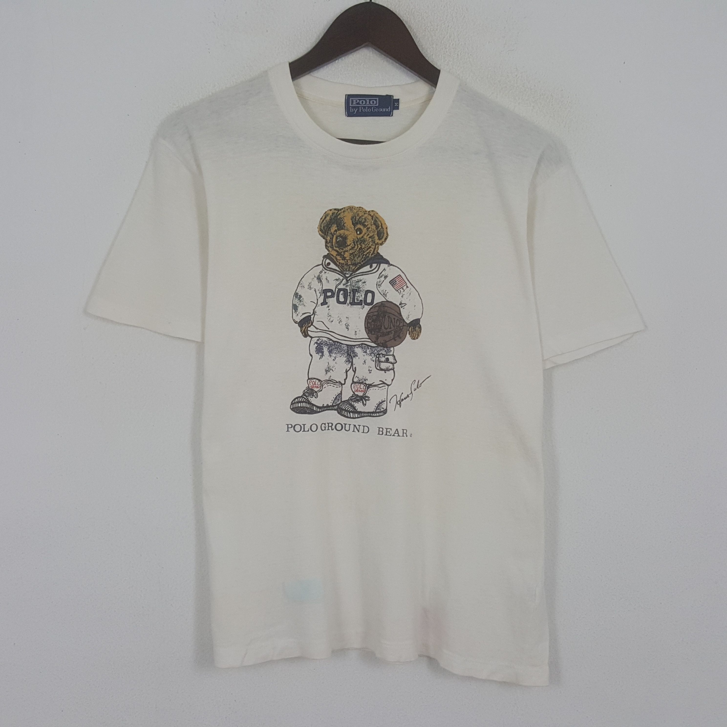 Vintage Polo Ground Bear Tshirt