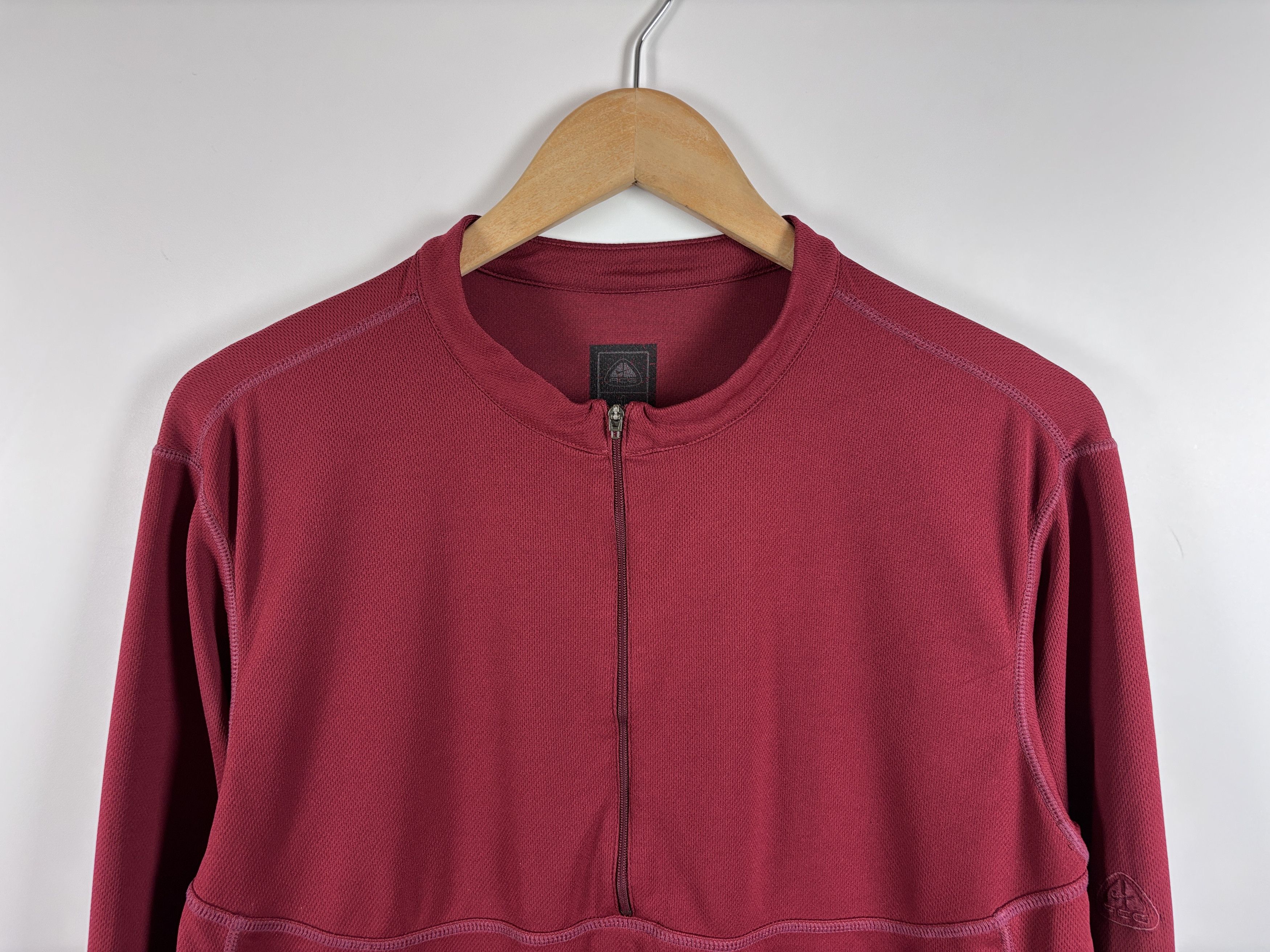Nike × Nike ACG Y2K Nike ACG Base Layer 1/2 Zip Long Sleeve T-Shirt L Size US L / EU 52-54 / 3 - 2 Thumbnail