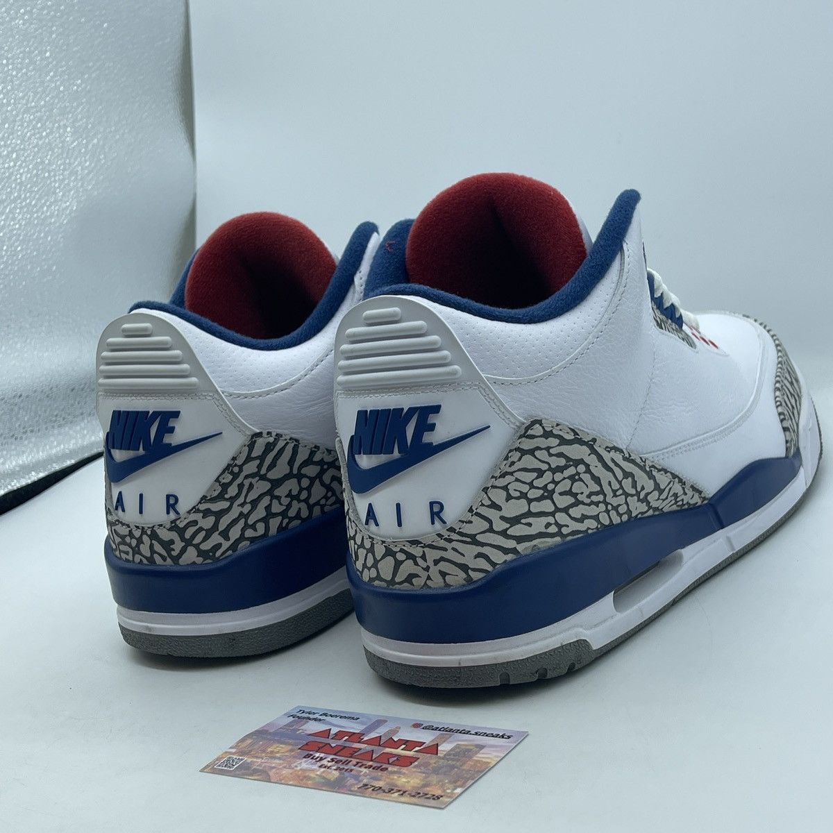 Jordan Brand × Nike Air Jordan 3 true blue Size US 11.5 / EU 44-45 - 5 Thumbnail