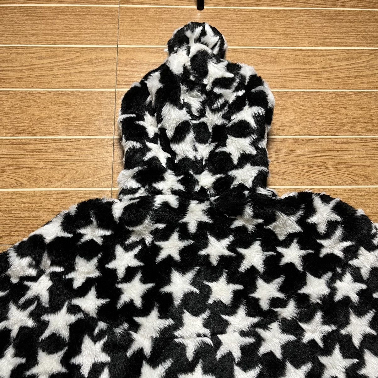 20471120 Archive Hyoma 20471120 Stars Faux Far Bat Wing Zip Up Jacket Size US S / EU 44-46 / 1 - 21 Thumbnail