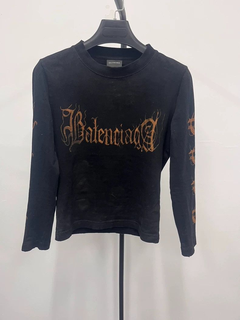 Balenciaga Balenciaga 23 FW Sanskrit long sleeves 2503-Nextarrow Size US M / EU 48-50 / 2 - 1 Thumbnail