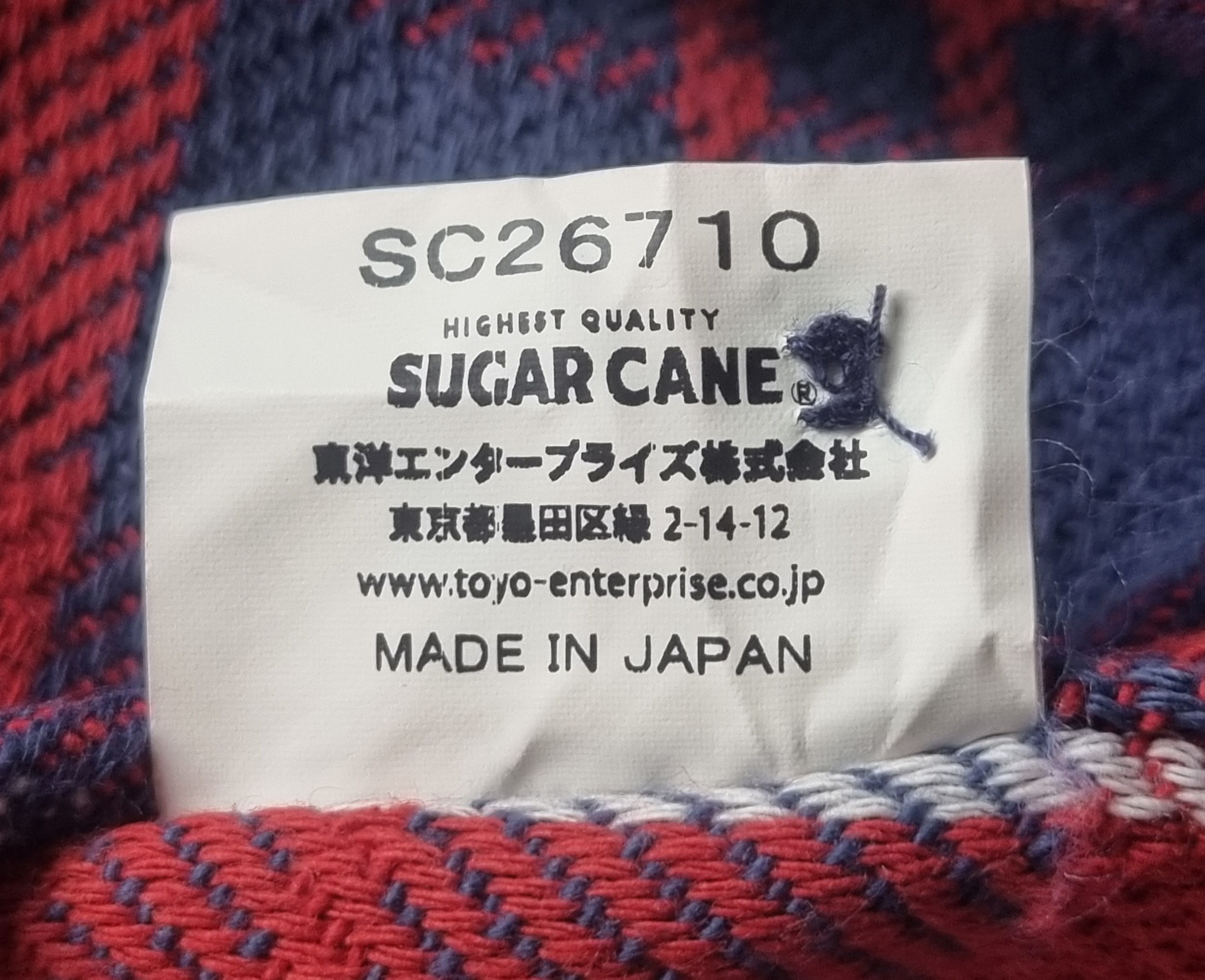 Sugar Cane Sugar Cane Flanel Shirt Button Up Size US L / EU 52-54 / 3 - 11 Thumbnail