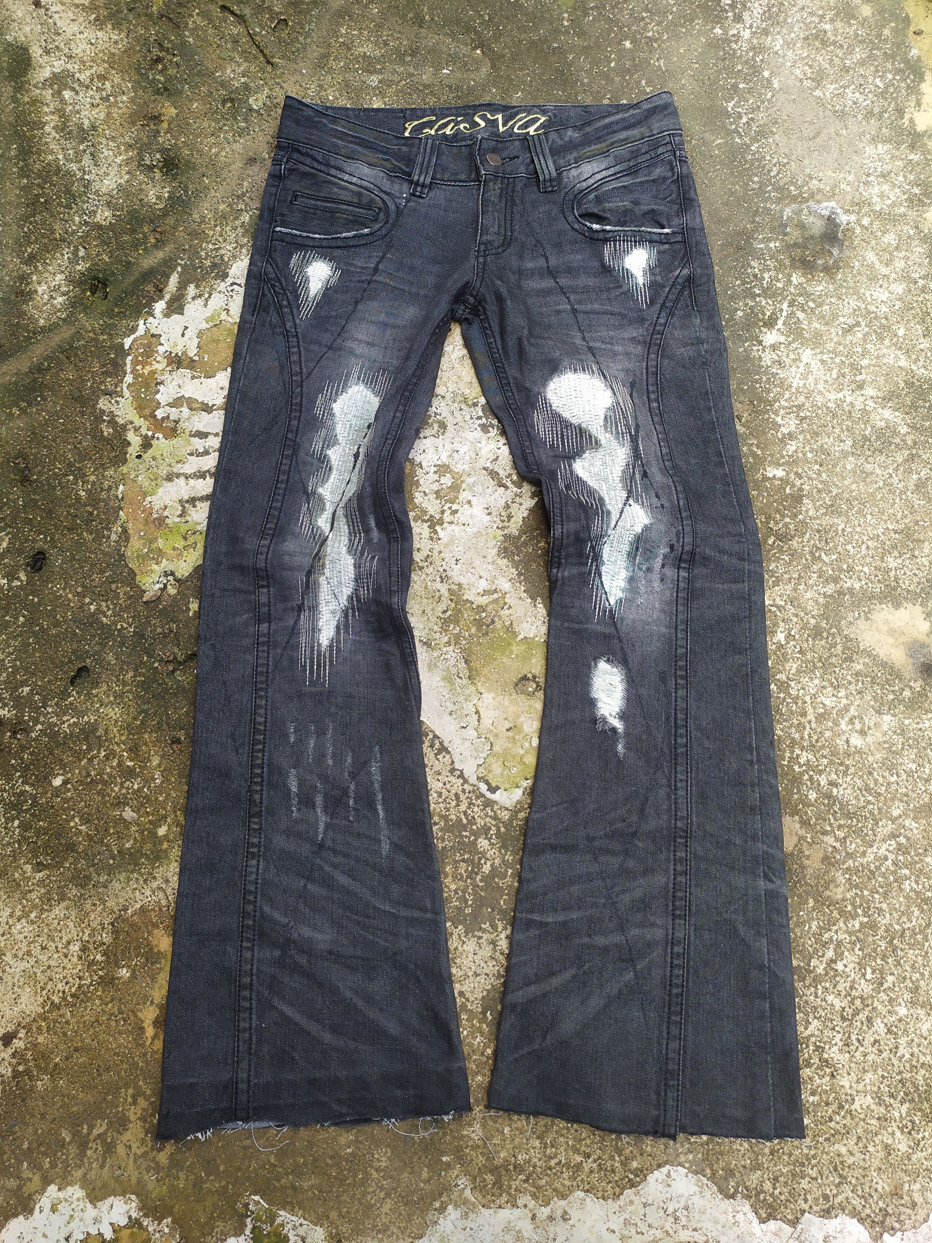 Casva Flared Denim Japanese Brand