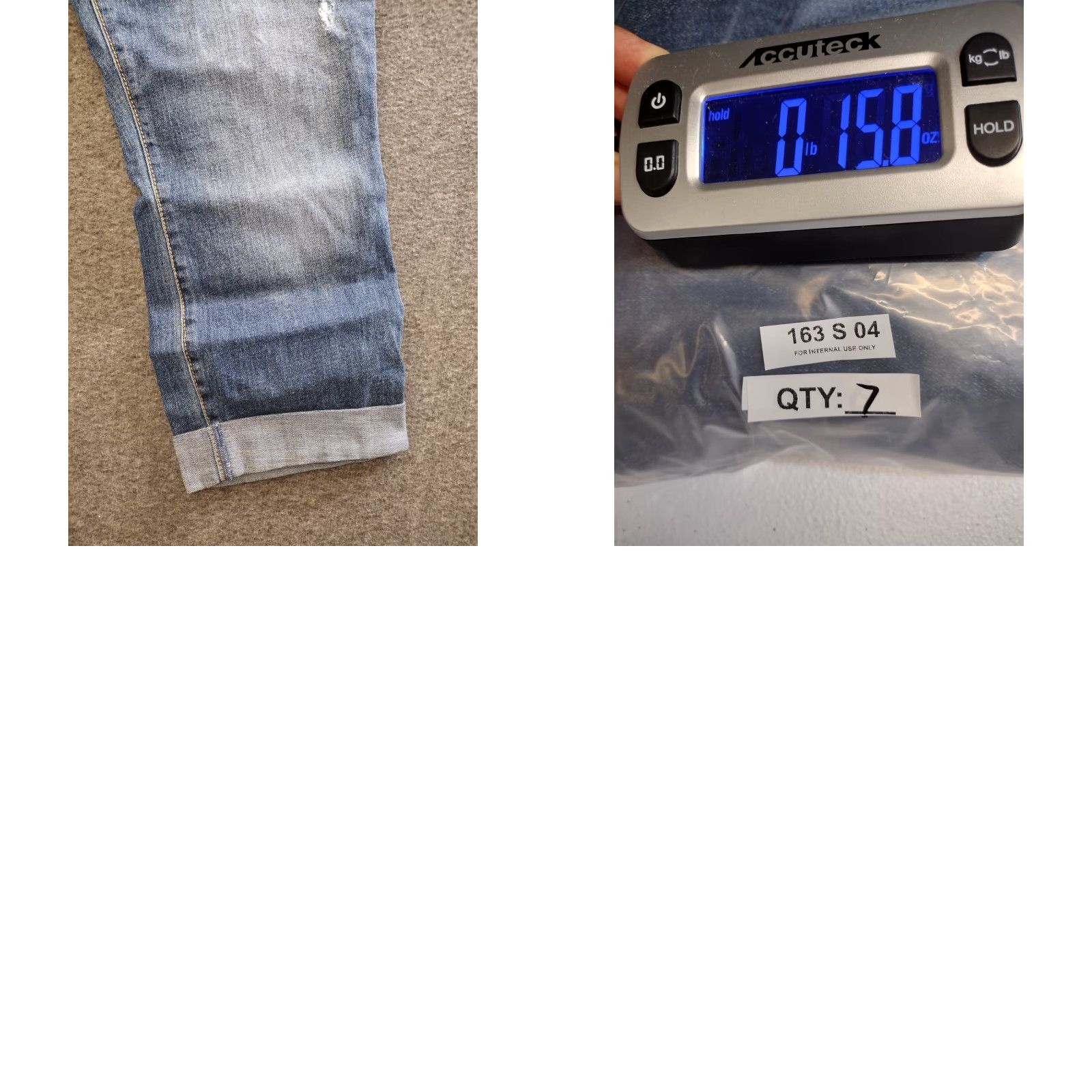 Old Navy Old Navy Distressed Cuffed Blue Denim Maternity Capri Jeans Size 14 Size 36" / US 14 / IT 50 - 8 Thumbnail