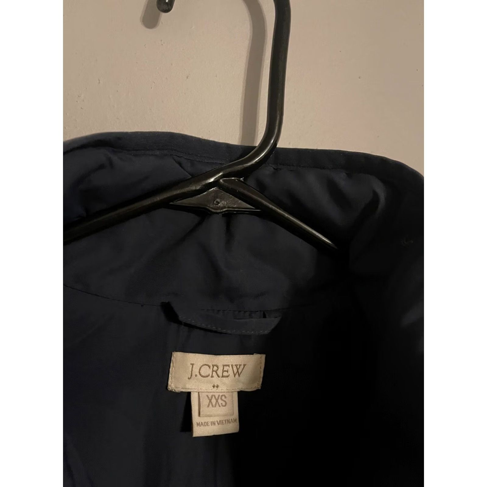 J.Crew J.CREW Puffer Vest Jacket Blue Quilted Down Filled Excursion Women's 2XS XXS Size XXS / US 00 / IT 34 - 3 Thumbnail