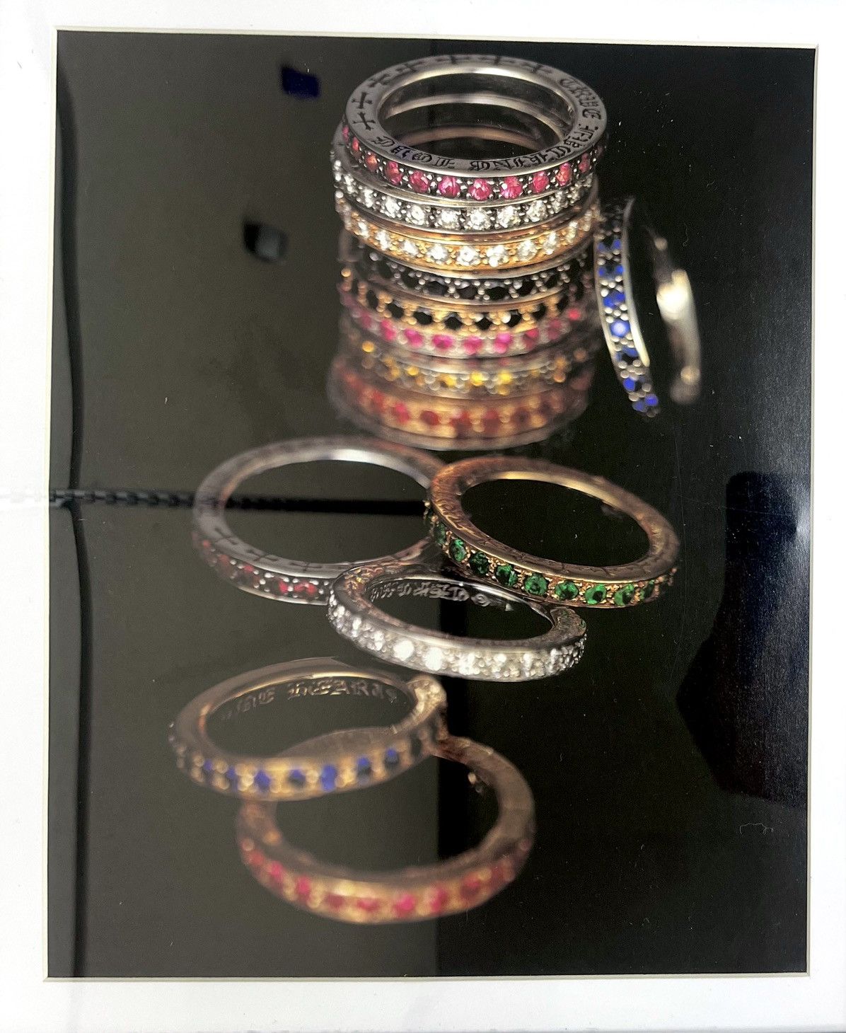 Chrome Hearts × Vintage Chrome Hearts bracelets Framed poster 8x11 magazine cutout Size ONE SIZE - 2 Thumbnail