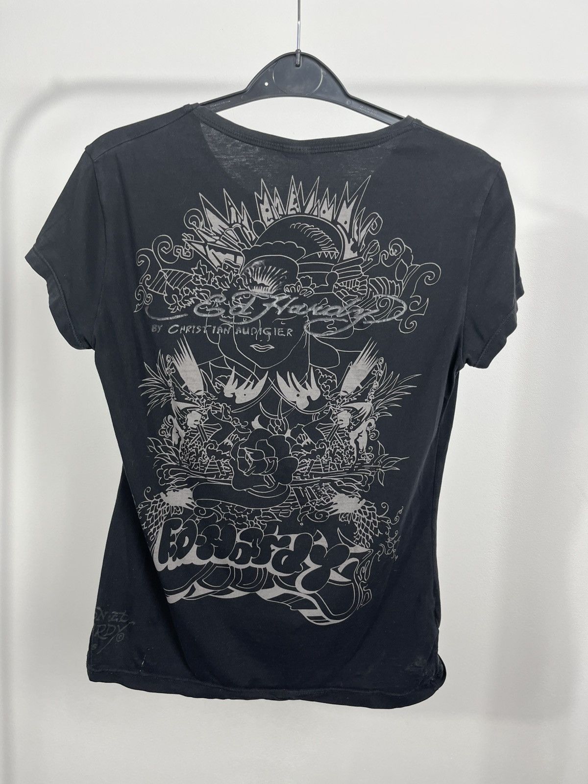 Ed Hardy Ed Hardy Love Dagger Graphic T-Shirt Black Women’s Size M / US 6-8 / IT 42-44 - 11 Thumbnail