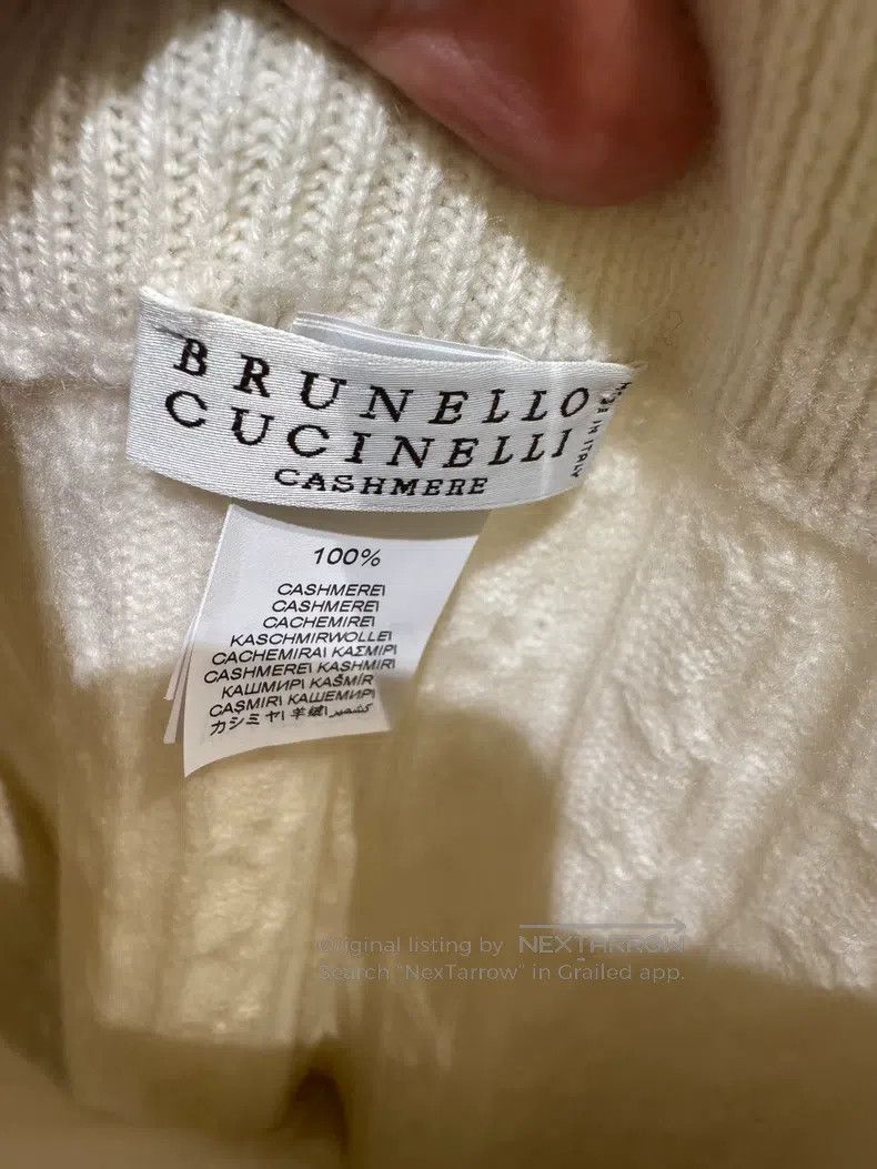 Brunello Cucinelli Brunello Cucinelli Cashmere sweater Size M / US 6-8 / IT 42-44 - 5 Thumbnail