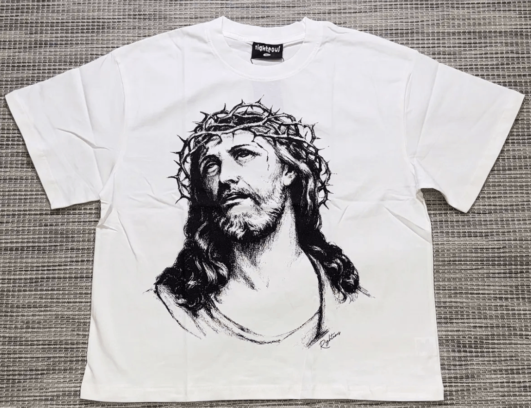 Other We Are Righteous Jesus Saved Me Tee Size US XL / EU 56 / 4 - 1 Thumbnail