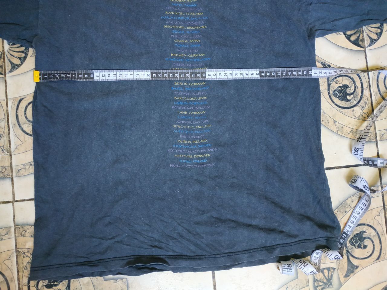 Vintage Vintage 90s Bon Jovi Cross Road Tour Tee XL Faded Size US XL / EU 56 / 4 - 7 Thumbnail