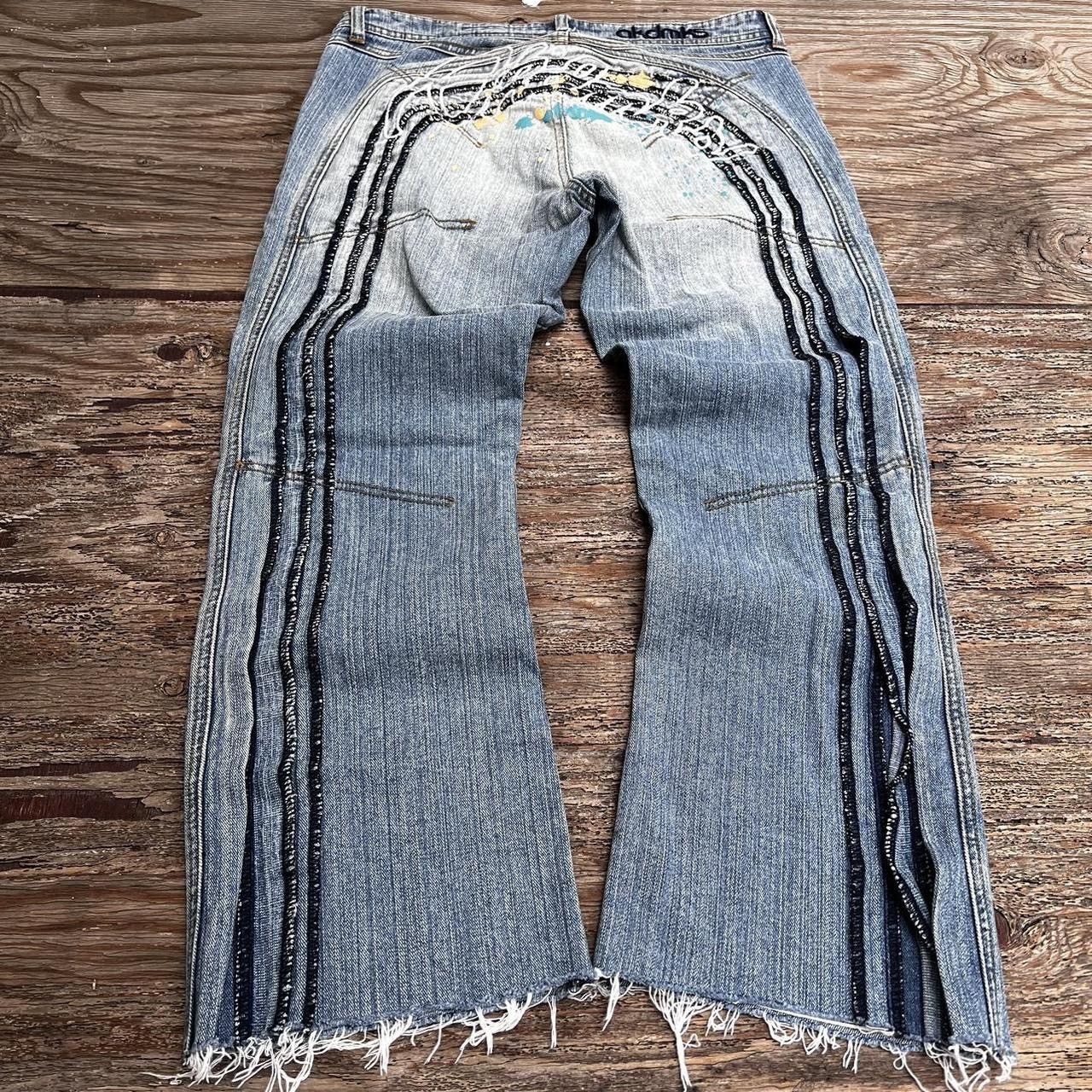 Akademiks × Ed Hardy × Southpole Early 2000’s Akademik Denim Pants Size US 29 - 1 Thumbnail
