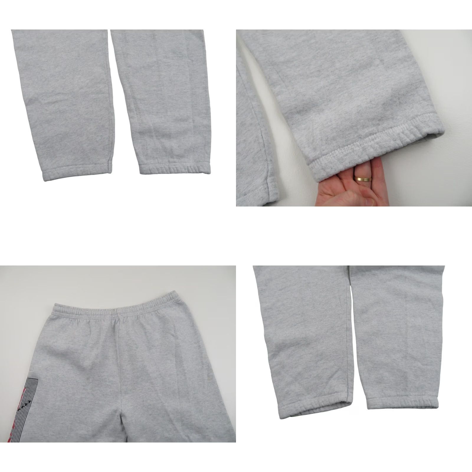 Fruit Of The Loom VINTAGE Fruit of the Loom Mens Pants Jogger 50/50 Sweat 80s 90s XL Gray Athletic Loose Fit Size US 36 / EU 52 - 9 Thumbnail