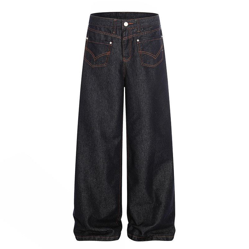 Jean American retro men's loose casual jeans Size US 32 / EU 48 - 1 Thumbnail