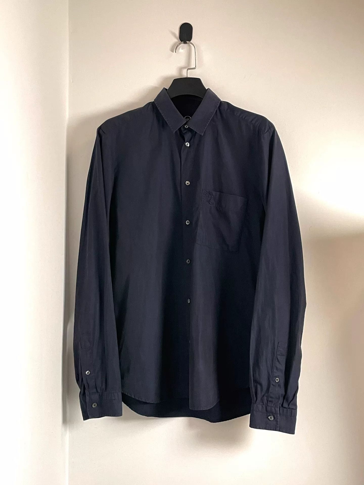 McQ Alexander McQueen Alexander McQueen MCQ Dark Blue Shirt Size US M / EU 48-50 / 2 - 1 Thumbnail