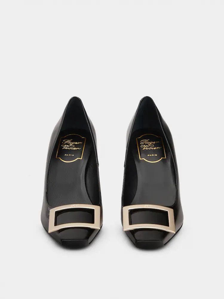 Roger Vivier o1s22i1n0824 Belle Trompette 70 Pumps in Black Size US 11 / IT 41 - 4 Thumbnail