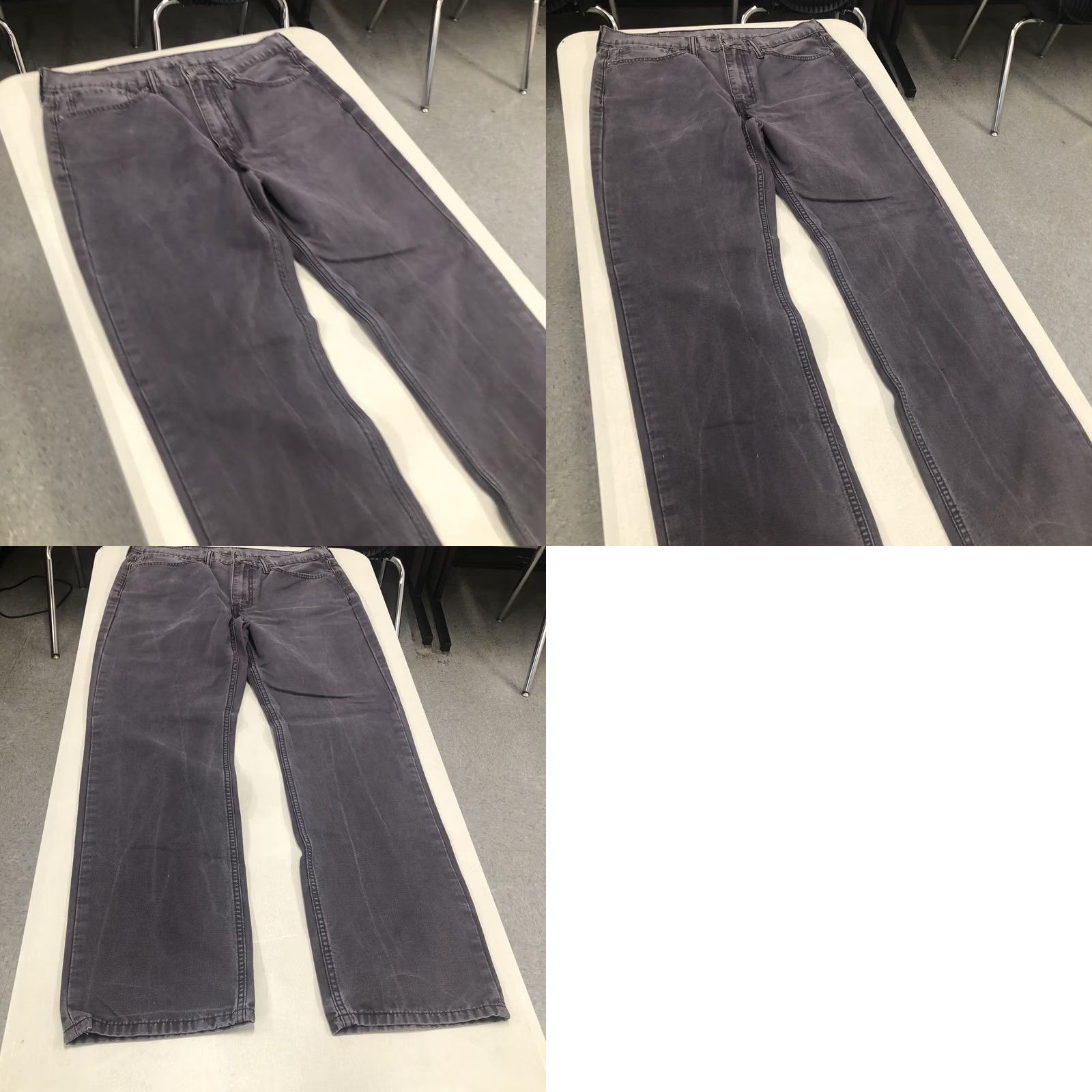 Levi's Levi's 514 Jeans Straight Denim Zip Fly 34x31 Dark Gray Black 5-Pocket Men Adult Regular Size US 34 / EU 50 - 9 Thumbnail