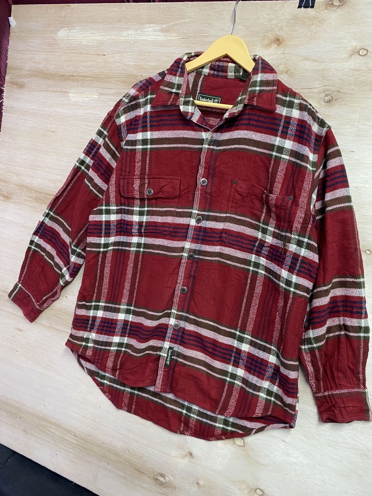 Timberland Timberland flanel buttons ups Size US XL / EU 56 / 4 - 3 Thumbnail