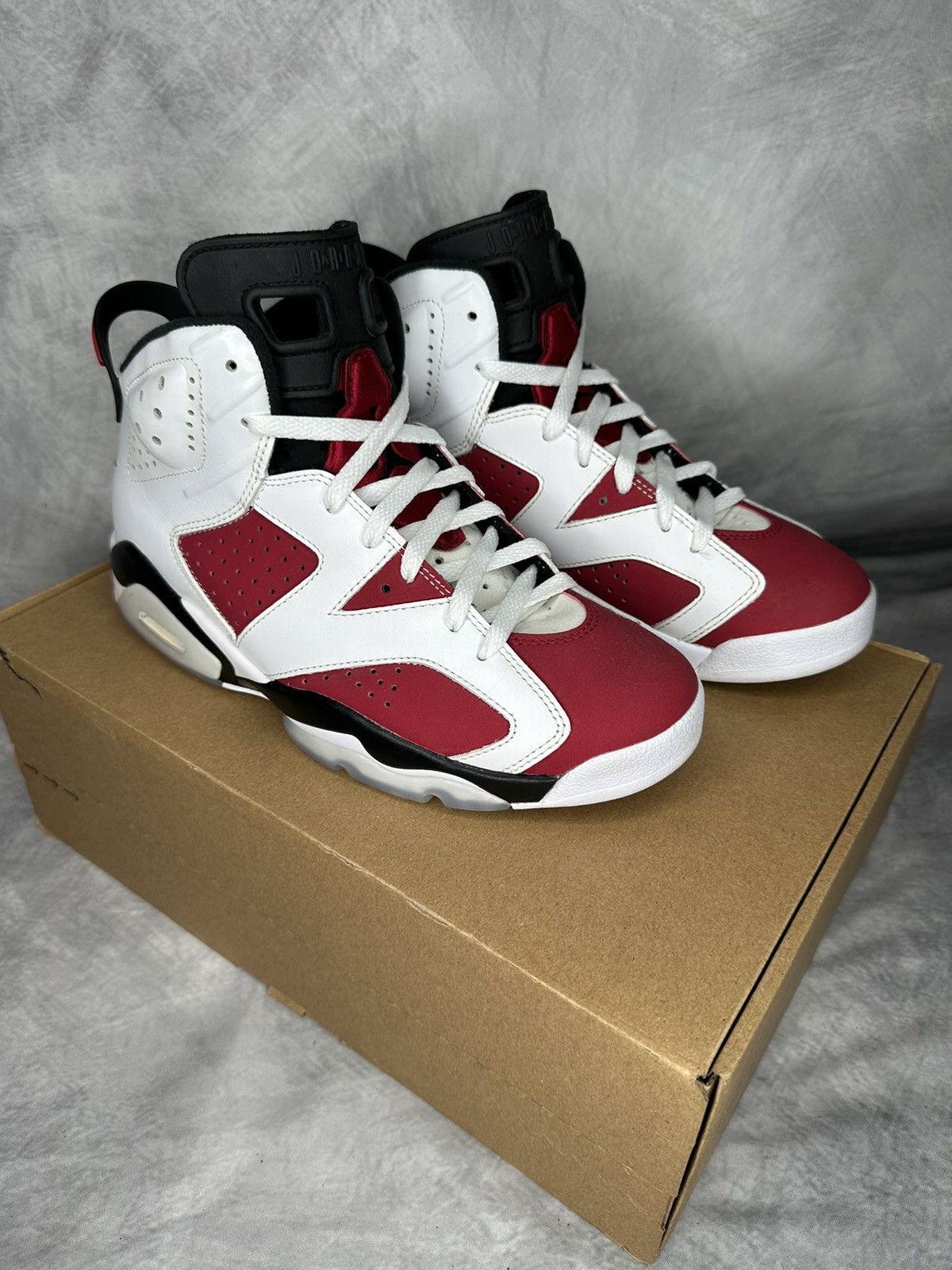 Air Jordan Retro OG Carmine White Red Men's