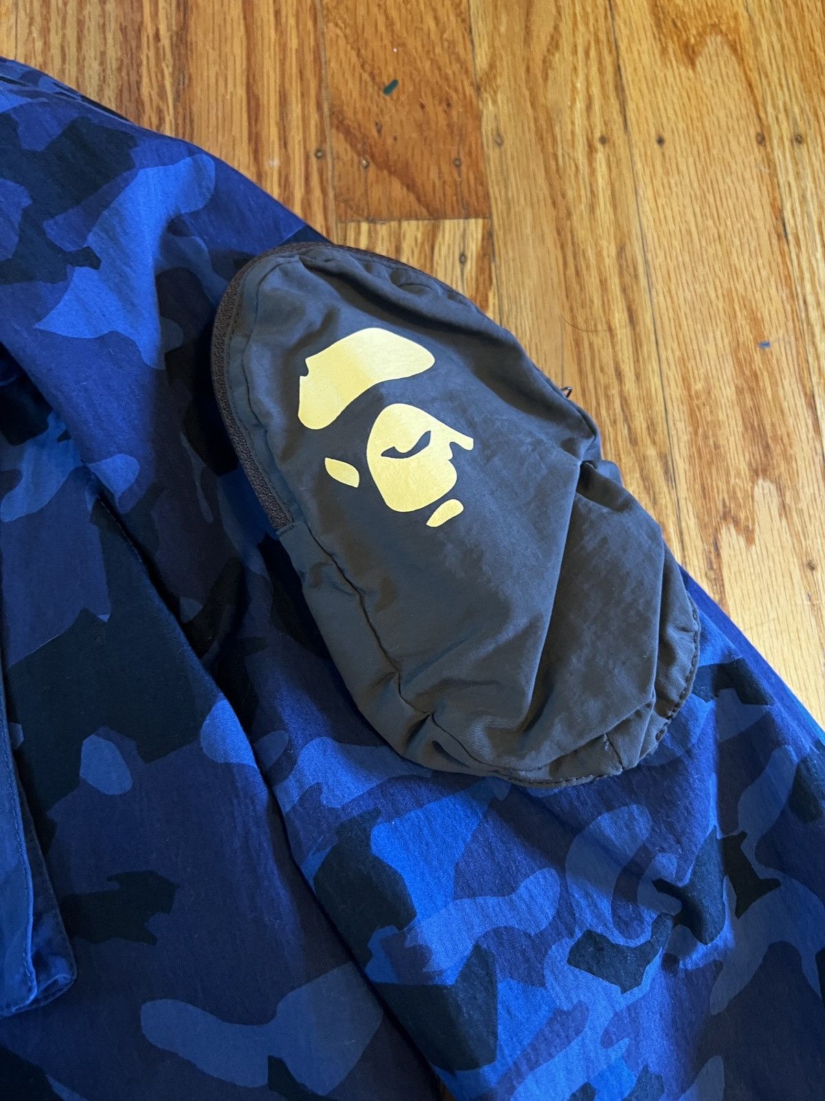Bape SAND CAMO MILITARY RELAXED FIT FULL ZIP MASK HOODIE Size US XL / EU 56 / 4 - 4 Thumbnail