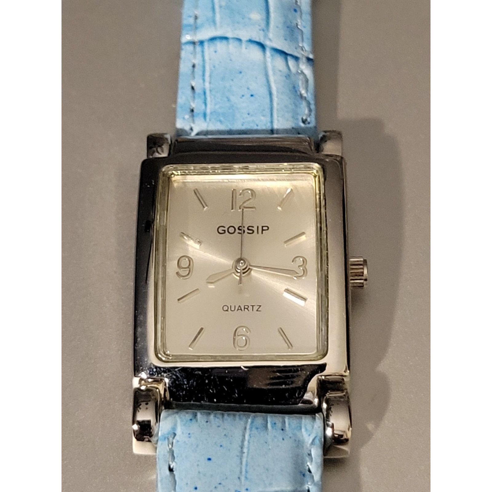 Other Gossip Blue Watch with Leather Band Size ONE SIZE - 1 Thumbnail
