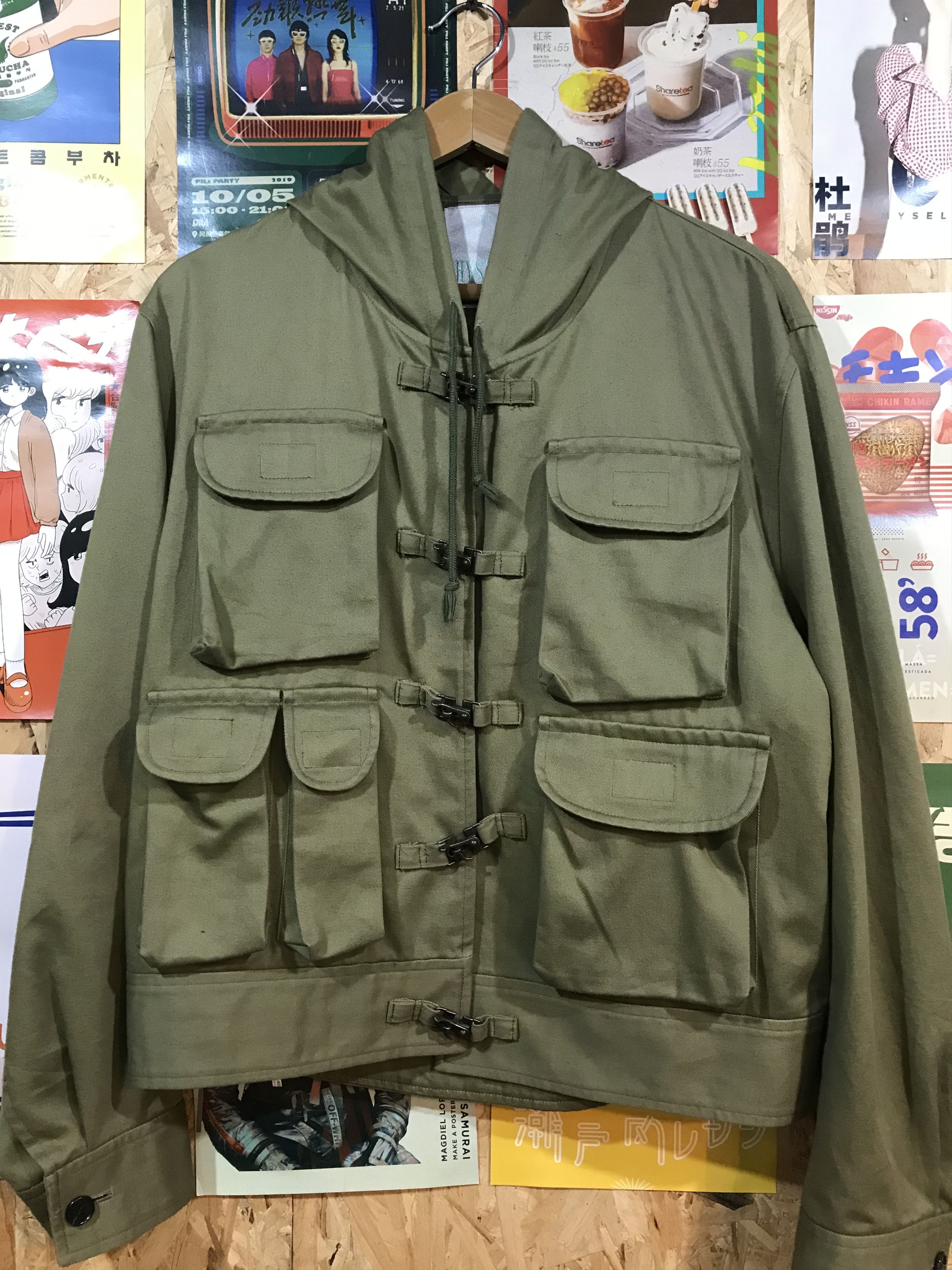 Hysteric Glamour Hysteric Glamour Army Fashion Multi Pocket Hoodie Jacket Size US M / EU 48-50 / 2 - 2 Thumbnail