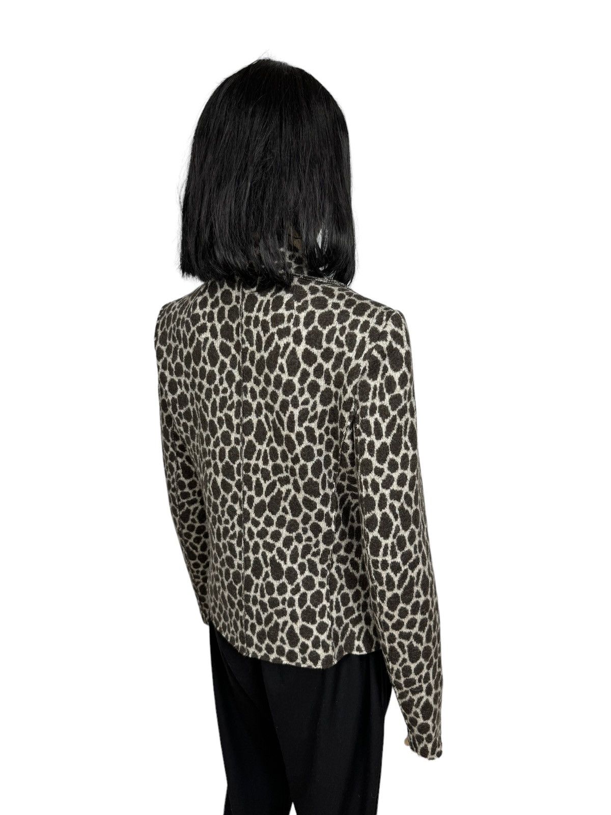 Weekend Max Mara Weekend Max Mara Wool Blazer Jacket Animal Print size 10 Size L / US 10 / IT 46 - 8 Thumbnail