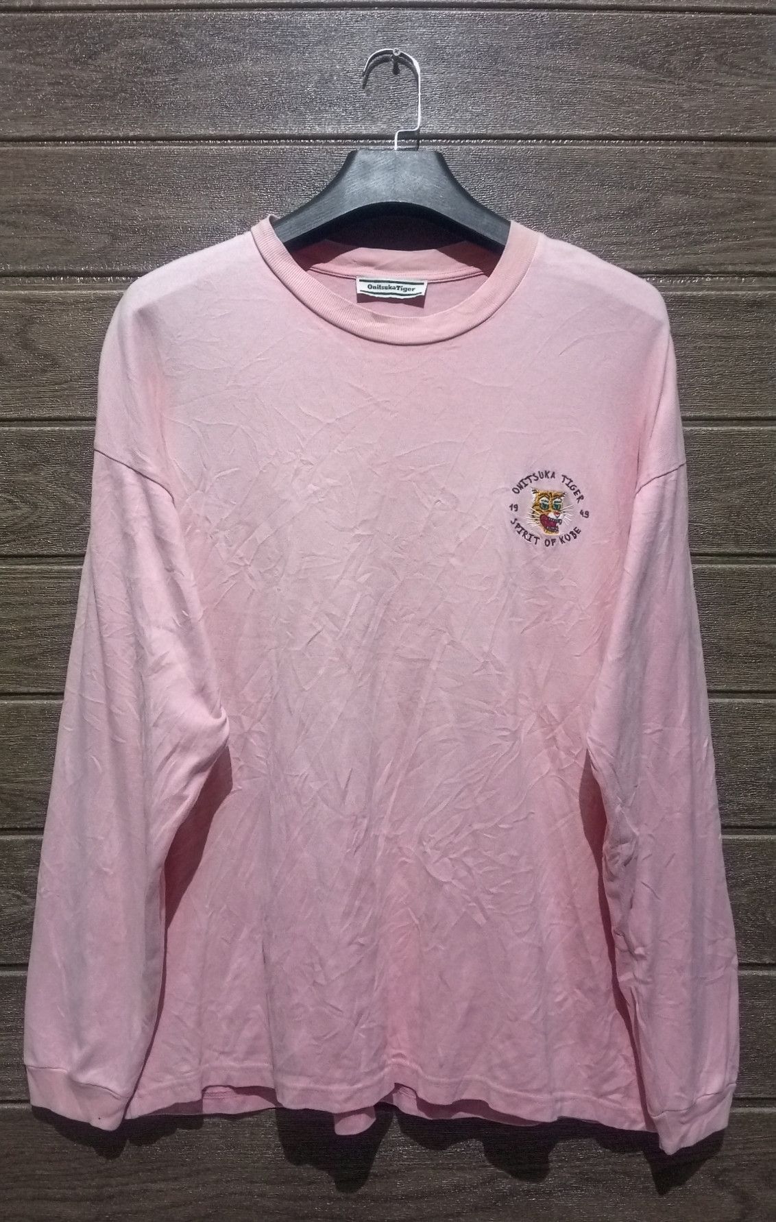 Onitsuka Tiger Onitsuka Tiger Spirit of Kobe 1949 Long Sleeve Tshirt Size US XL / EU 56 / 4 - 1 Thumbnail