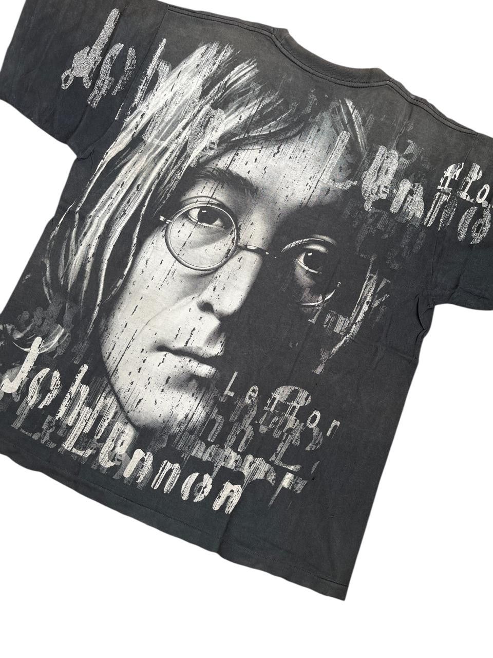 Band Tees Vintage John Lennon The Beatles Allover shirt Size US XL / EU 56 / 4 - 7 Thumbnail