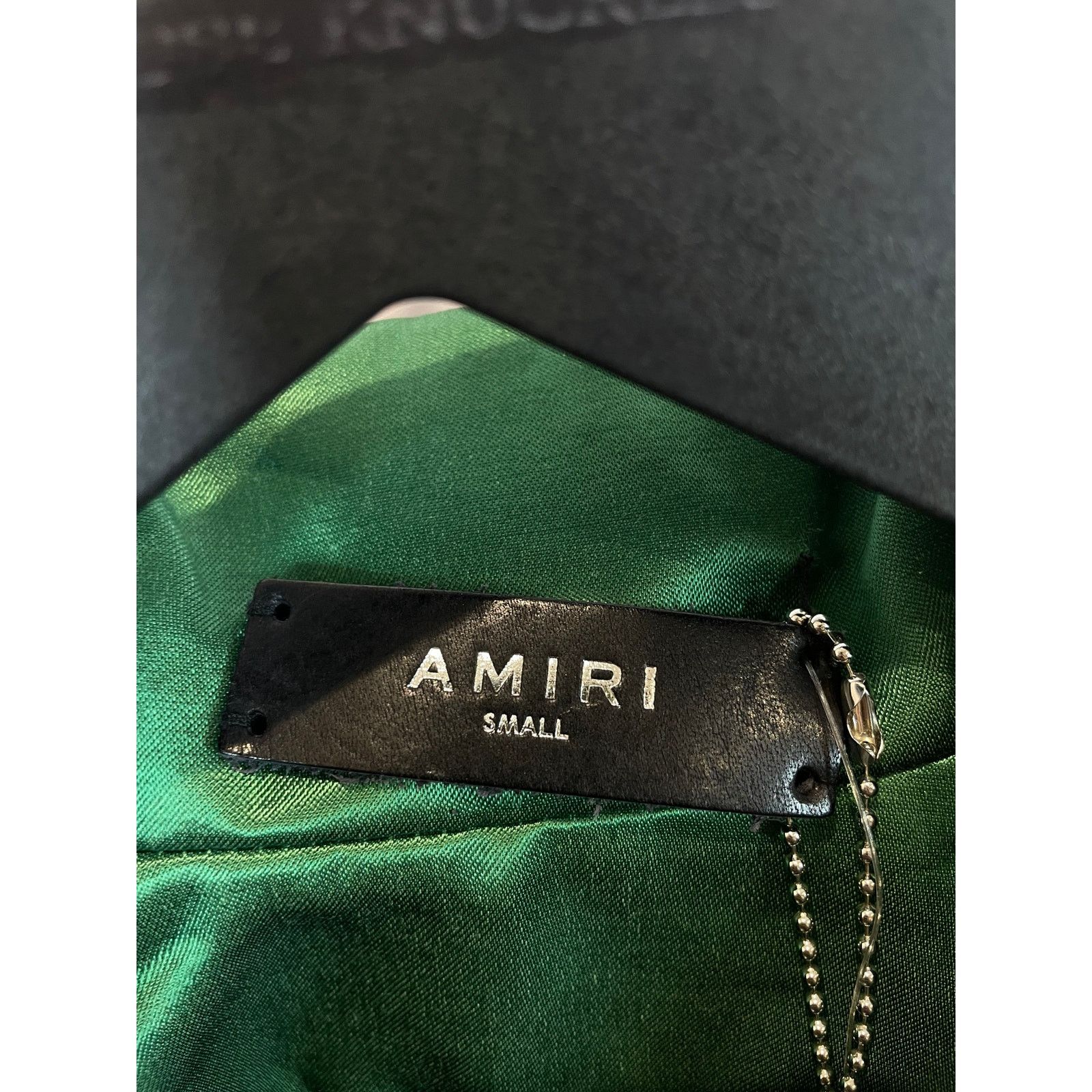 Amiri Amiri Track Jacket Green Used Small Size US S / EU 44-46 / 1 - 3 Thumbnail