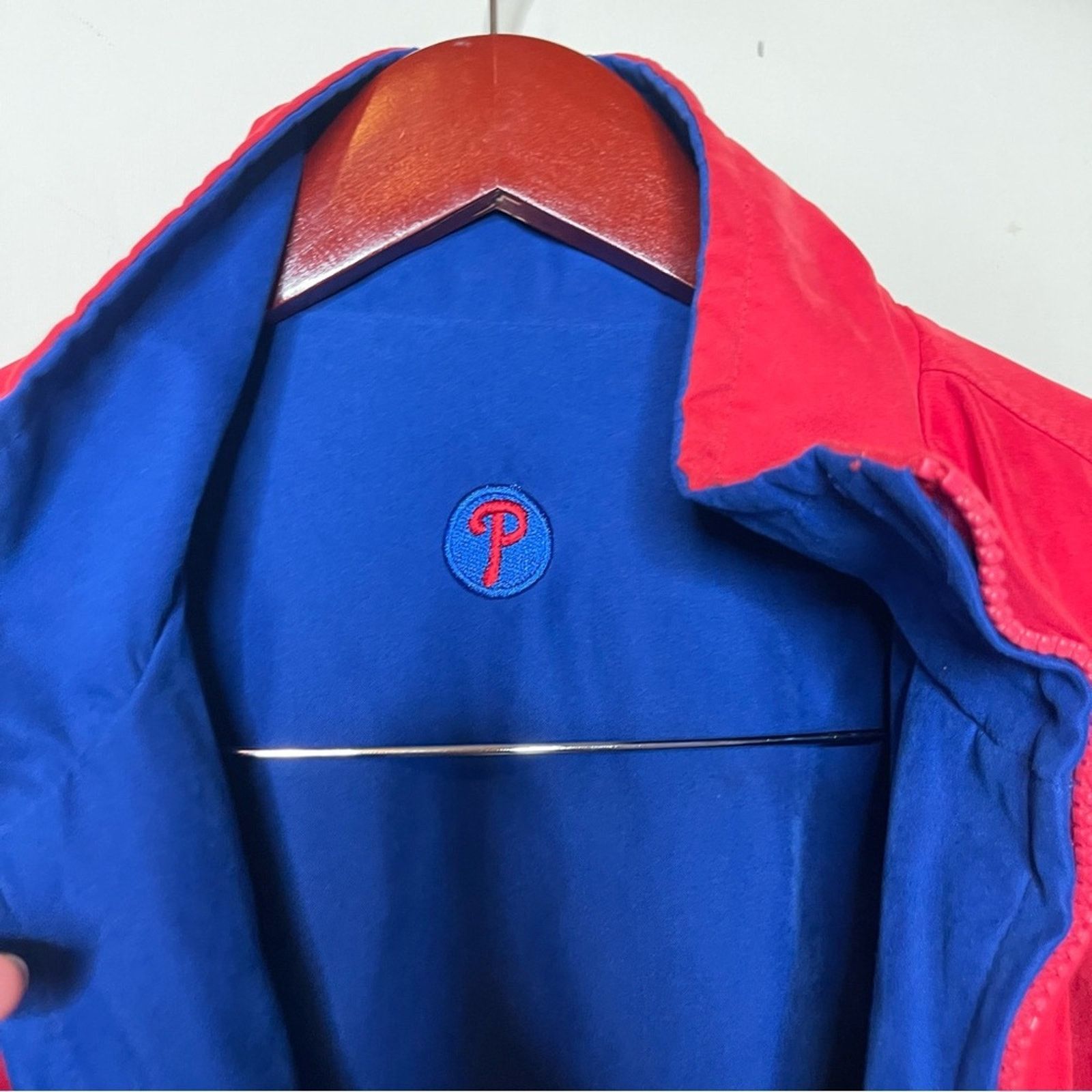 Vintage Vintage Philadelphia Phillies Signatures reversible jacket Size US L / EU 52-54 / 3 - 14 Thumbnail