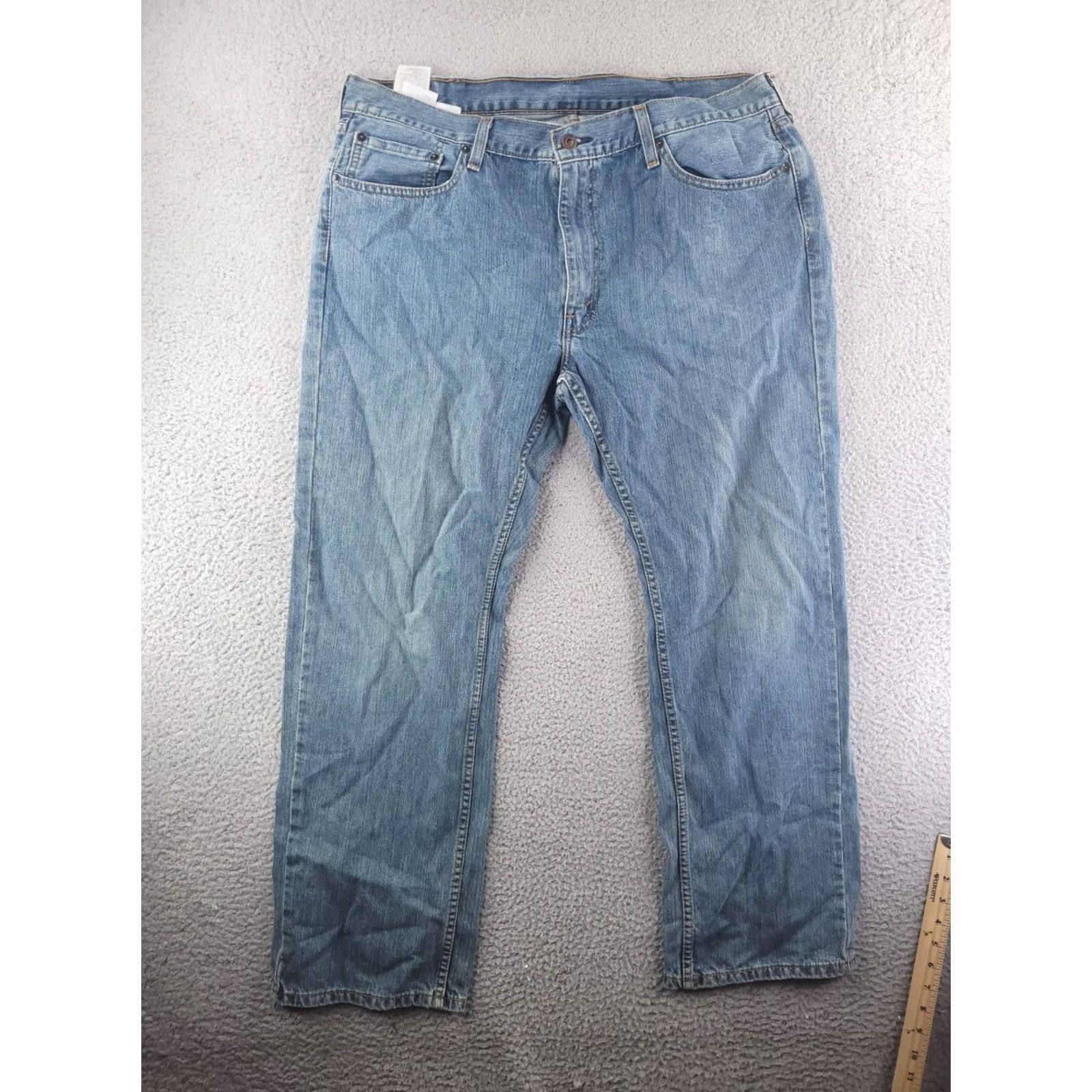 Levi's Levi's 550 Jeans Mens 40x30 Blue - Straight, Regular, Relaxed Fit, 40 Waist 30 Inseam Size US 40 / EU 56 - 4 Thumbnail