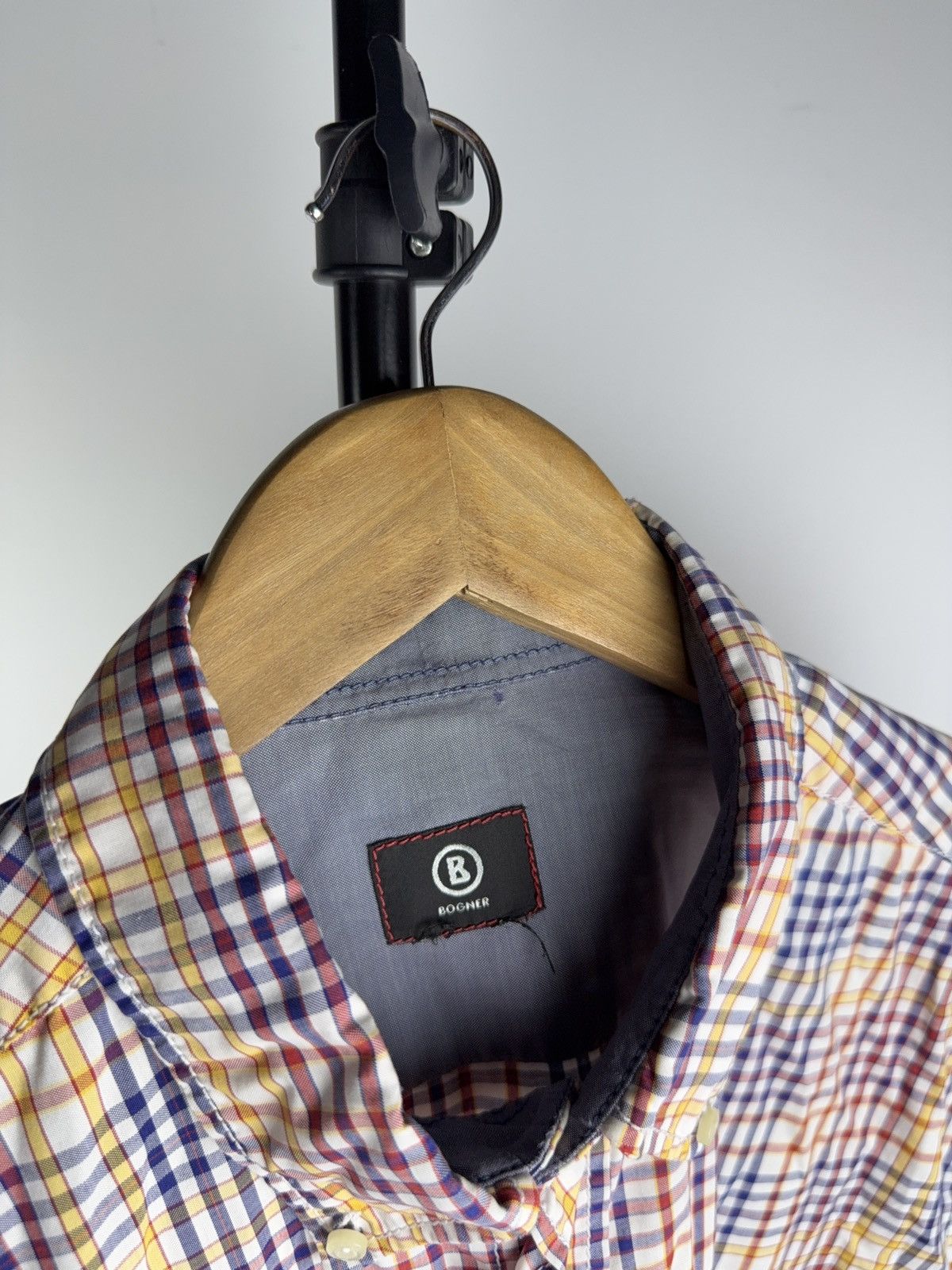 Bogner Vintage 00s Retro Germany Luxury Bogner short Sleeve Shirt Size US L / EU 52-54 / 3 - 6 Thumbnail