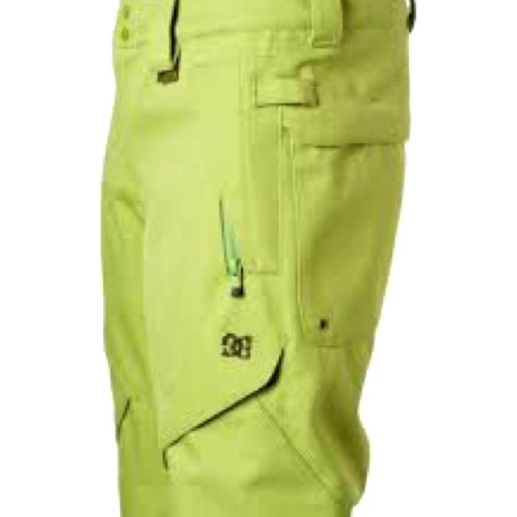 Vintage VINTAGE DC Snow Pants Mens XS Waterproof Lime Green Fernie Inseam 28in Pants Regular Ghost? Size US 27 - 5 Thumbnail