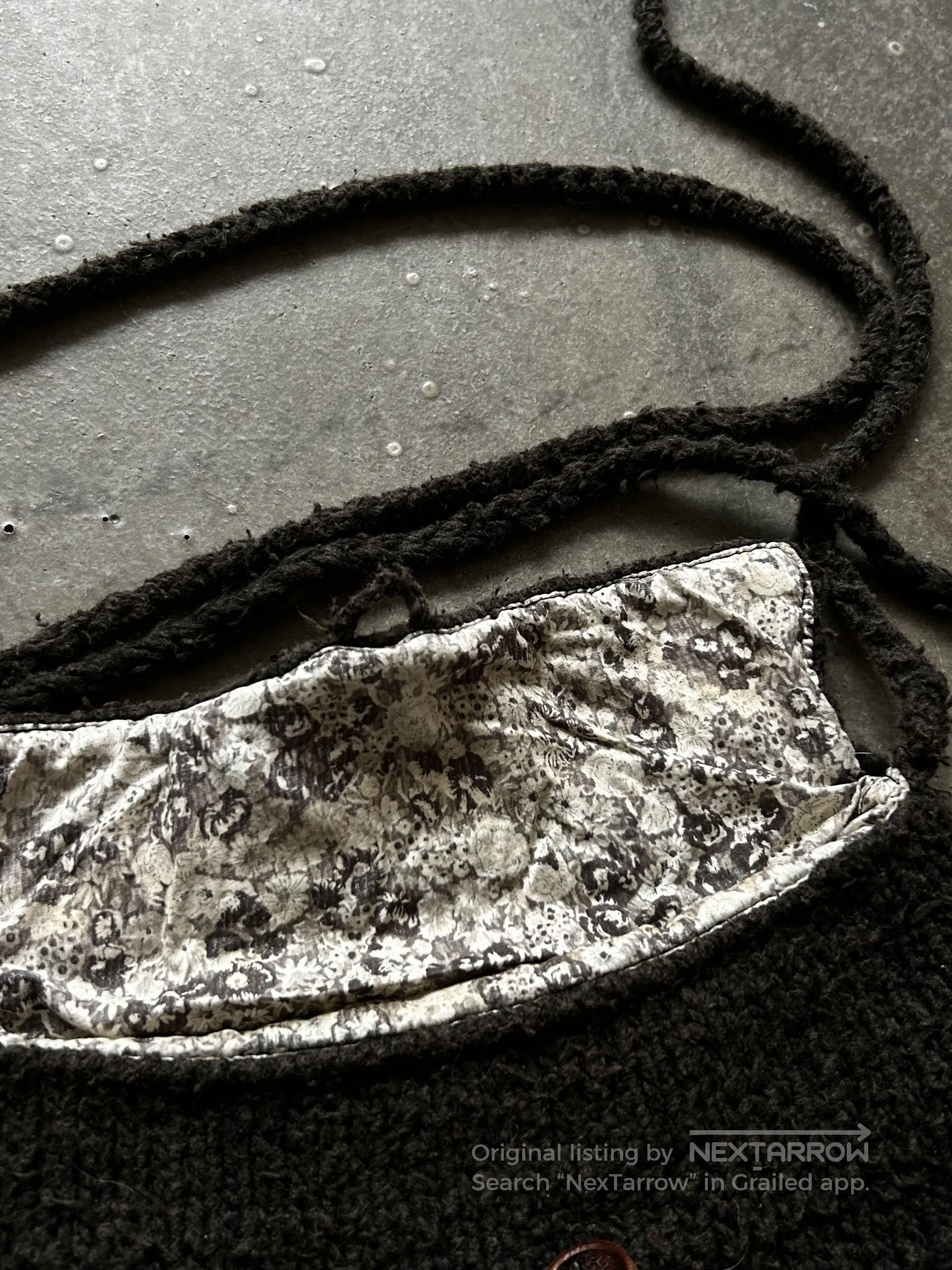 Number (N)ine Number (N)ine 03 Distressed Knit Bag. Size ONE SIZE - 6 Thumbnail