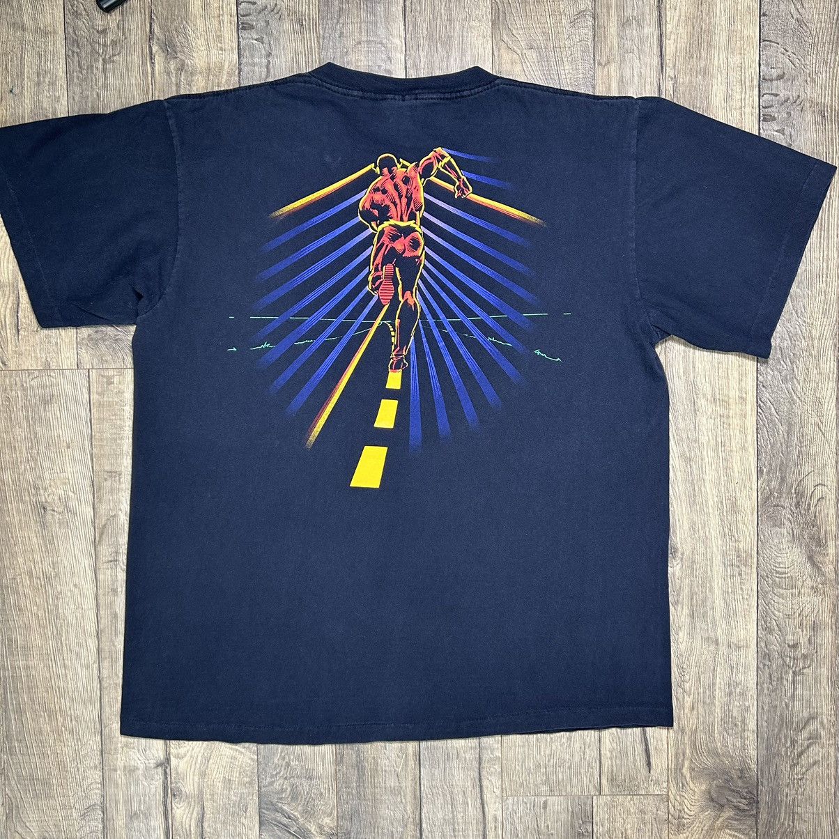 Vintage Vintage 1990 Flash DC Comics T-shirt Changes XL USA Size US XL / EU 56 / 4 - 5 Thumbnail