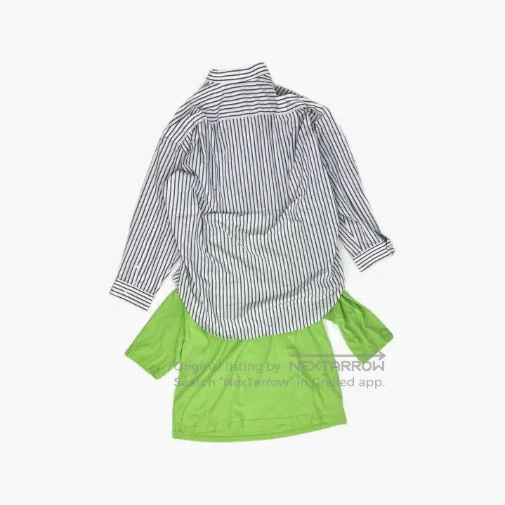 Balenciaga Casual Chic Button-Up Shirt and Tee.