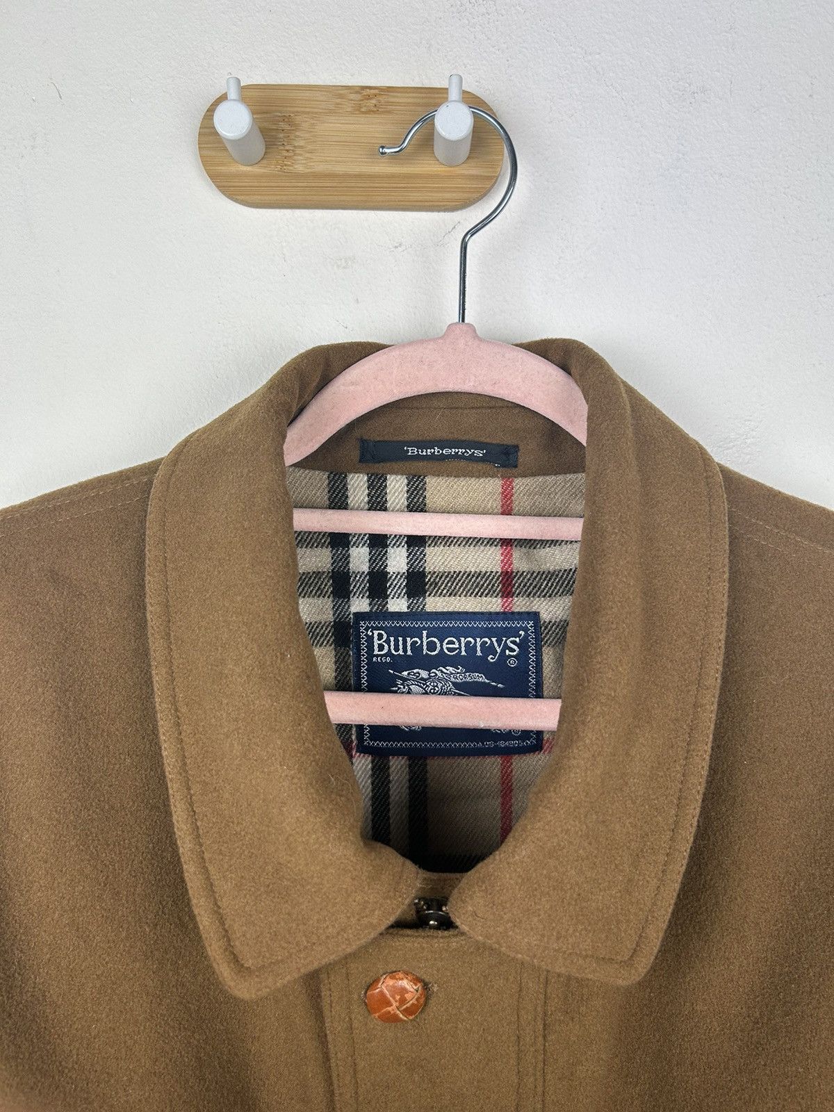 Burberry Burberry Wool Duffle Coat Nova Check England Size US L / EU 52-54 / 3 - 2 Thumbnail