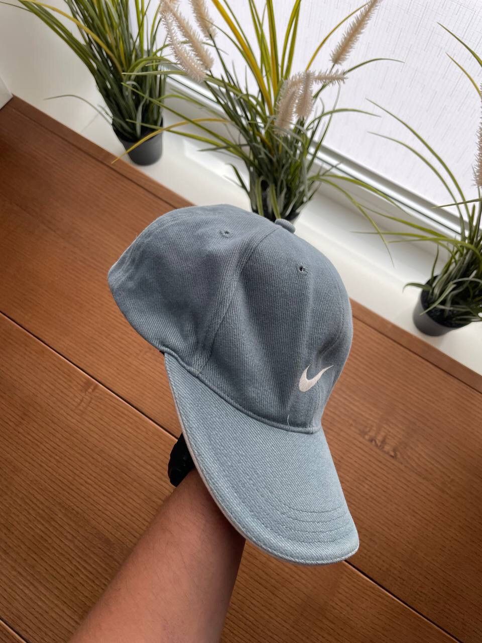 Nike Vintage Nike Y2K Central Big Swoosh Drill Cap Hat One Size Size ONE SIZE - 3 Thumbnail