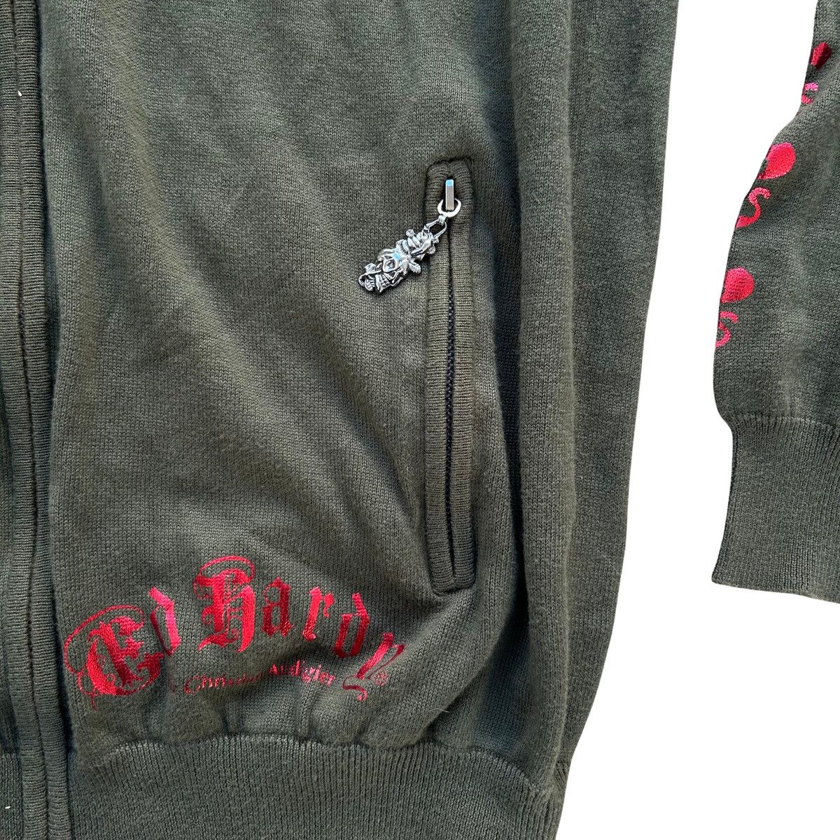 Ed Hardy Ed Hardy Born Free Panther Zip Up Sweater Size XL Size XL / US 12-14 / IT 48-50 - 5 Thumbnail