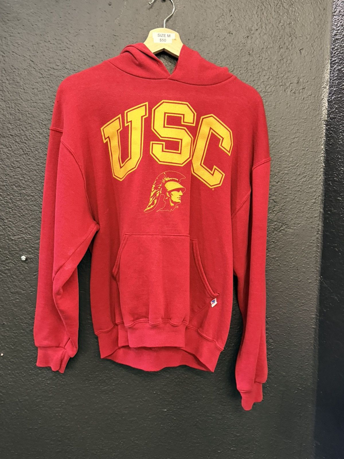 Russell Athletic Vintage Russel USC Hoodie Size US M / EU 48-50 / 2 - 1 Thumbnail