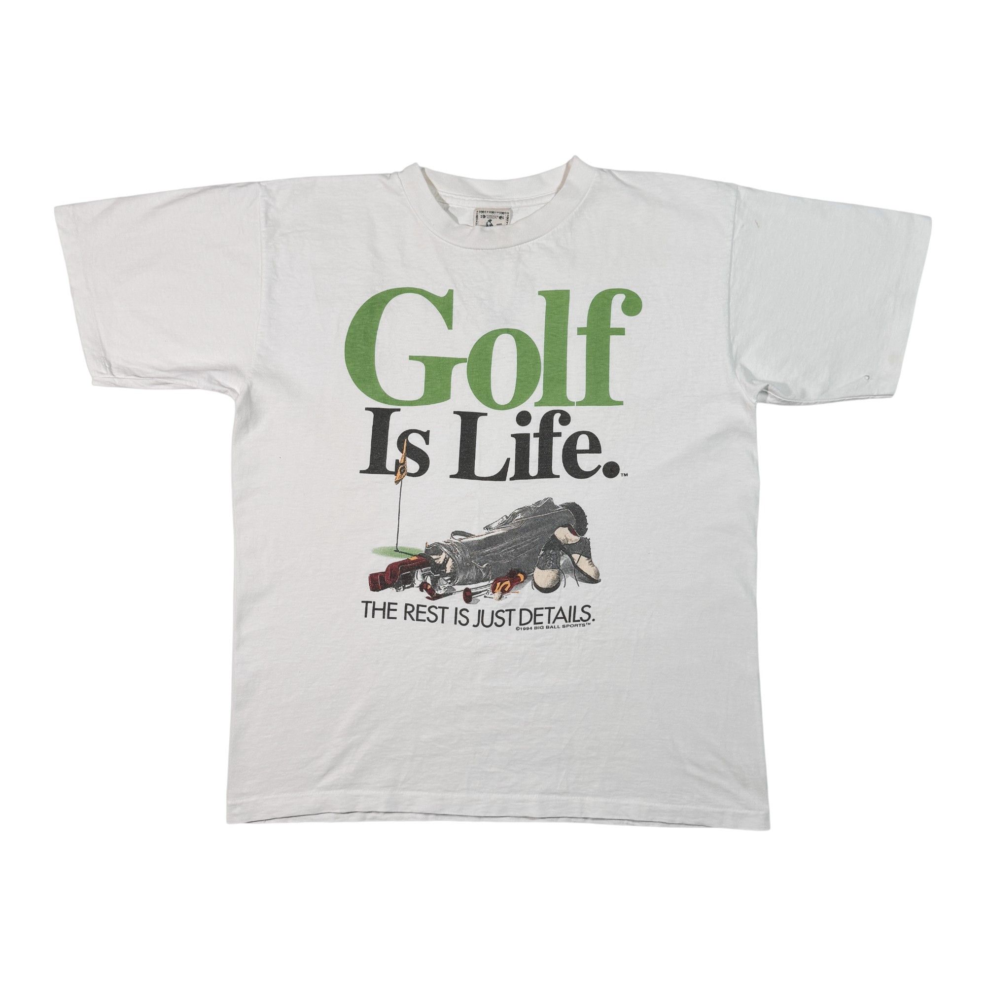 Vintage Vintage 1994 Big Balls Sports Golf is Life T-shirt Size US XL / EU 56 / 4 - 1 Thumbnail